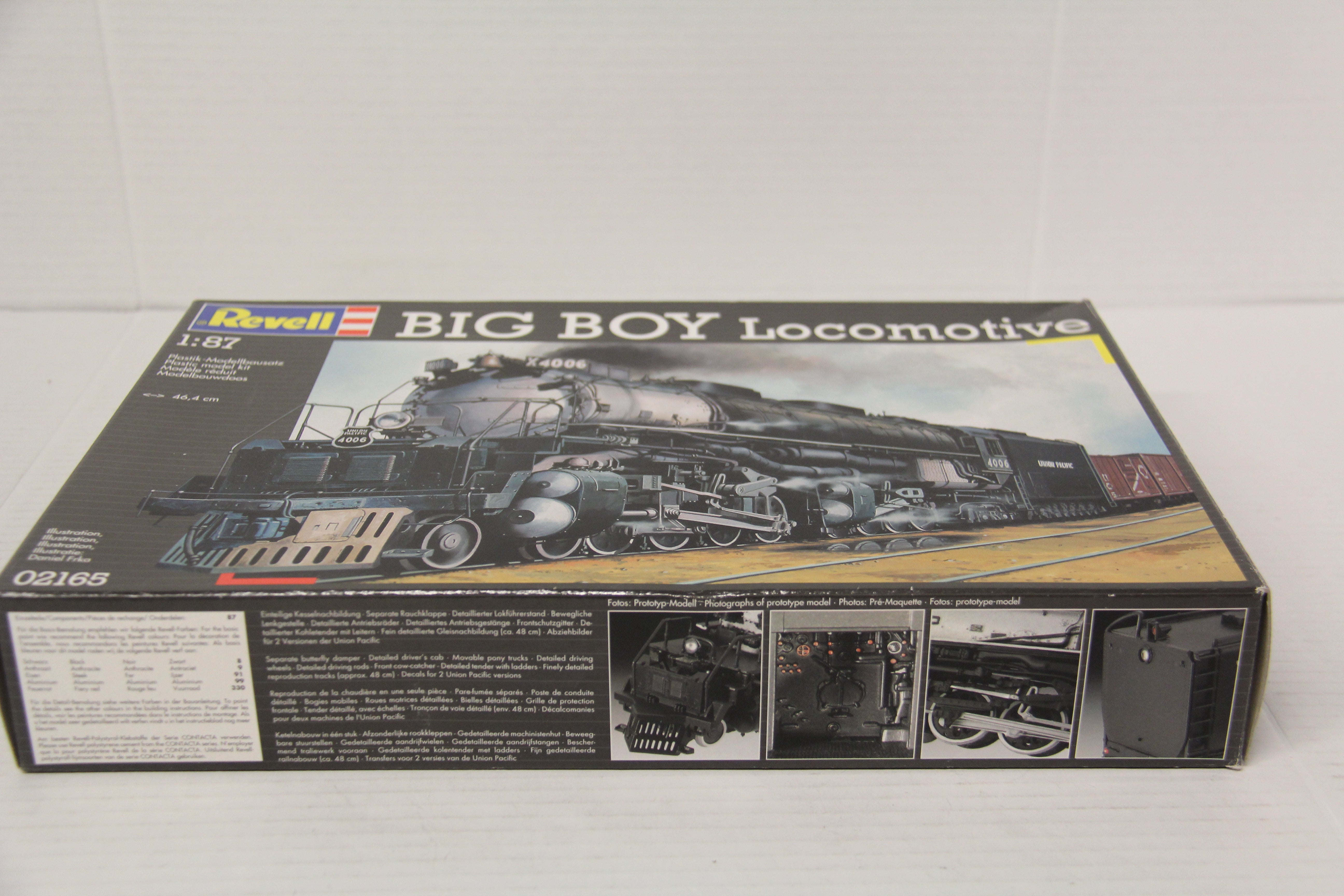 2003 Revell #02165 Big Boy Locomotive 1:87 Plastic Model Kit-Second hand-M7214
