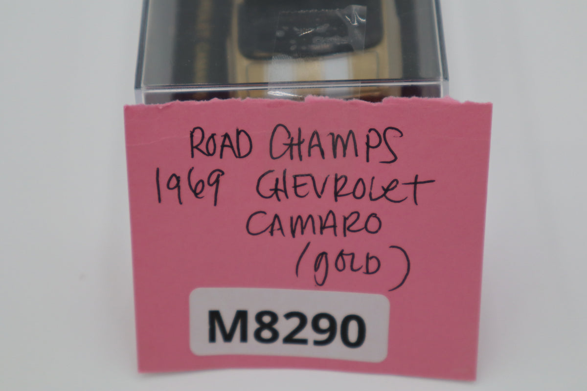 Road Champs 1969 Chevrolet Camaro (Gold)-Second hand-M8290