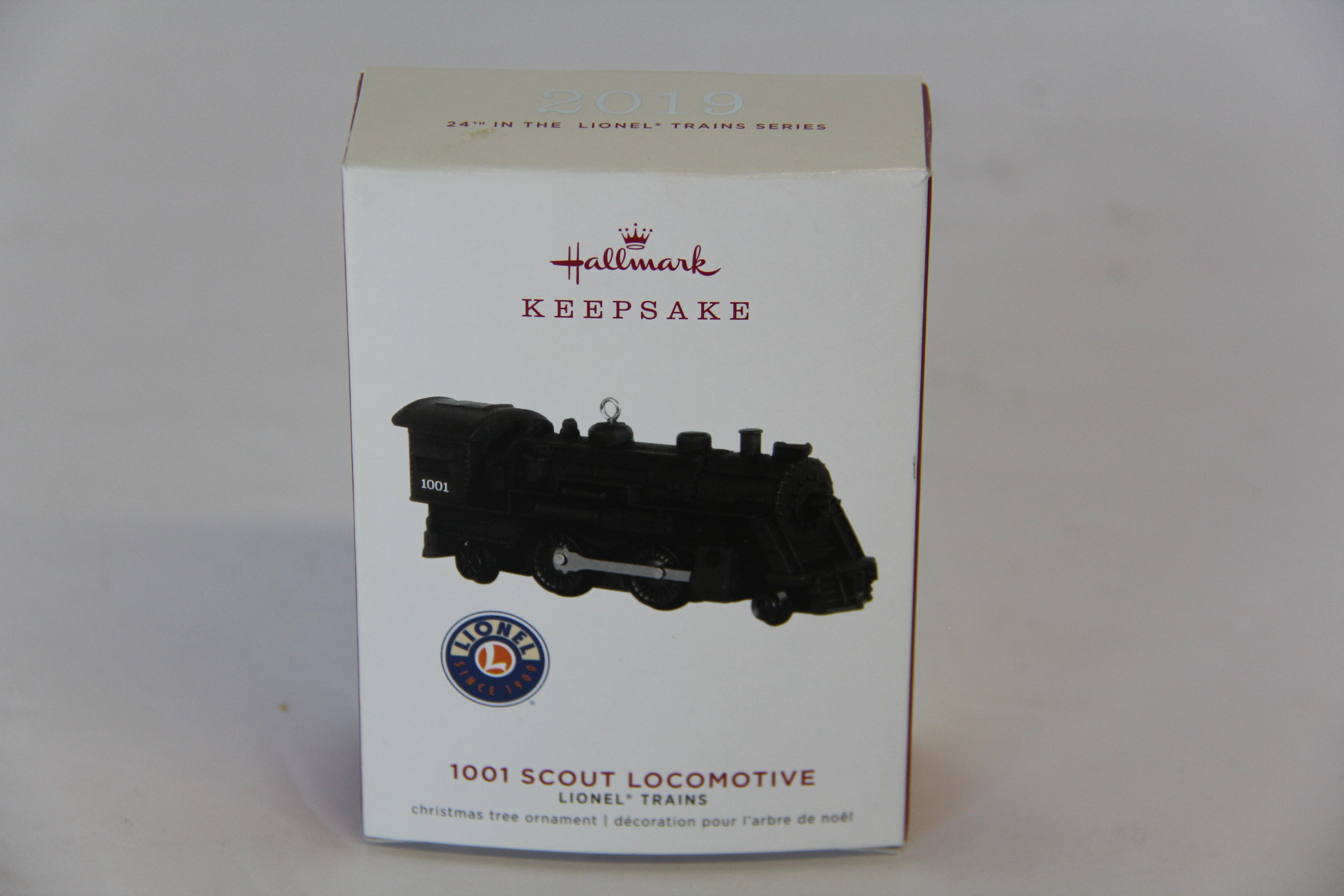 Hallmark Keepsake Ornament 1001 Scout Locomotive-Second hand-M7610