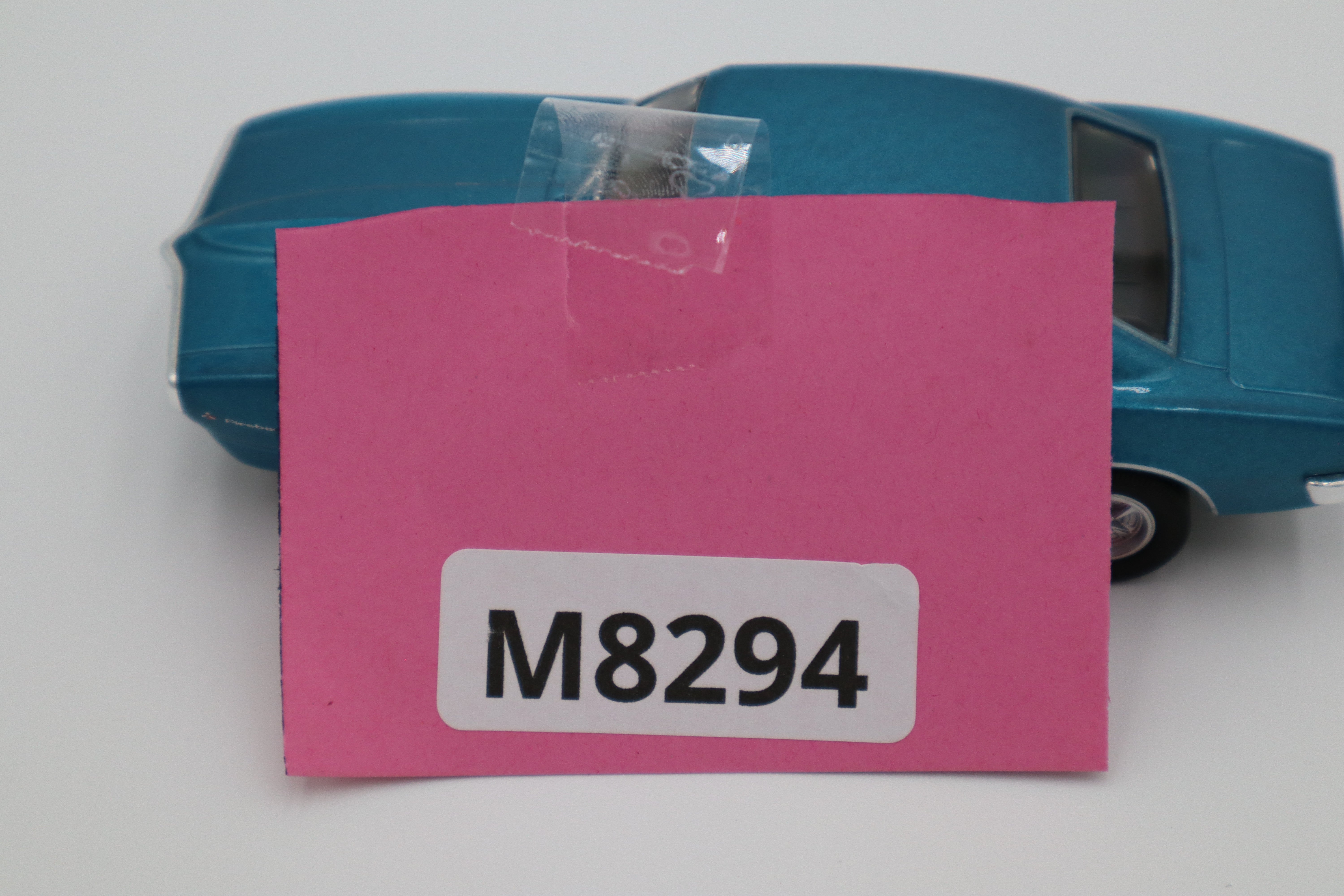 Welly #48715  1967 Pontiac Firebird (Blue)-Second hand-M8294