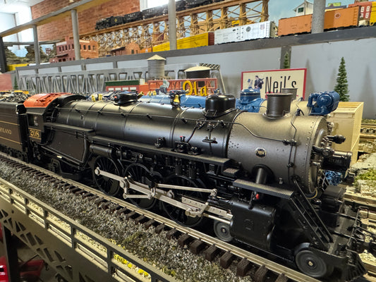 MTH 20-3933-1 - Premier - 4-6-2 P47 Baldwin Pacific Steam Engine "Western Maryland" #208 w/ PS3 - MrMuffin'sTrains