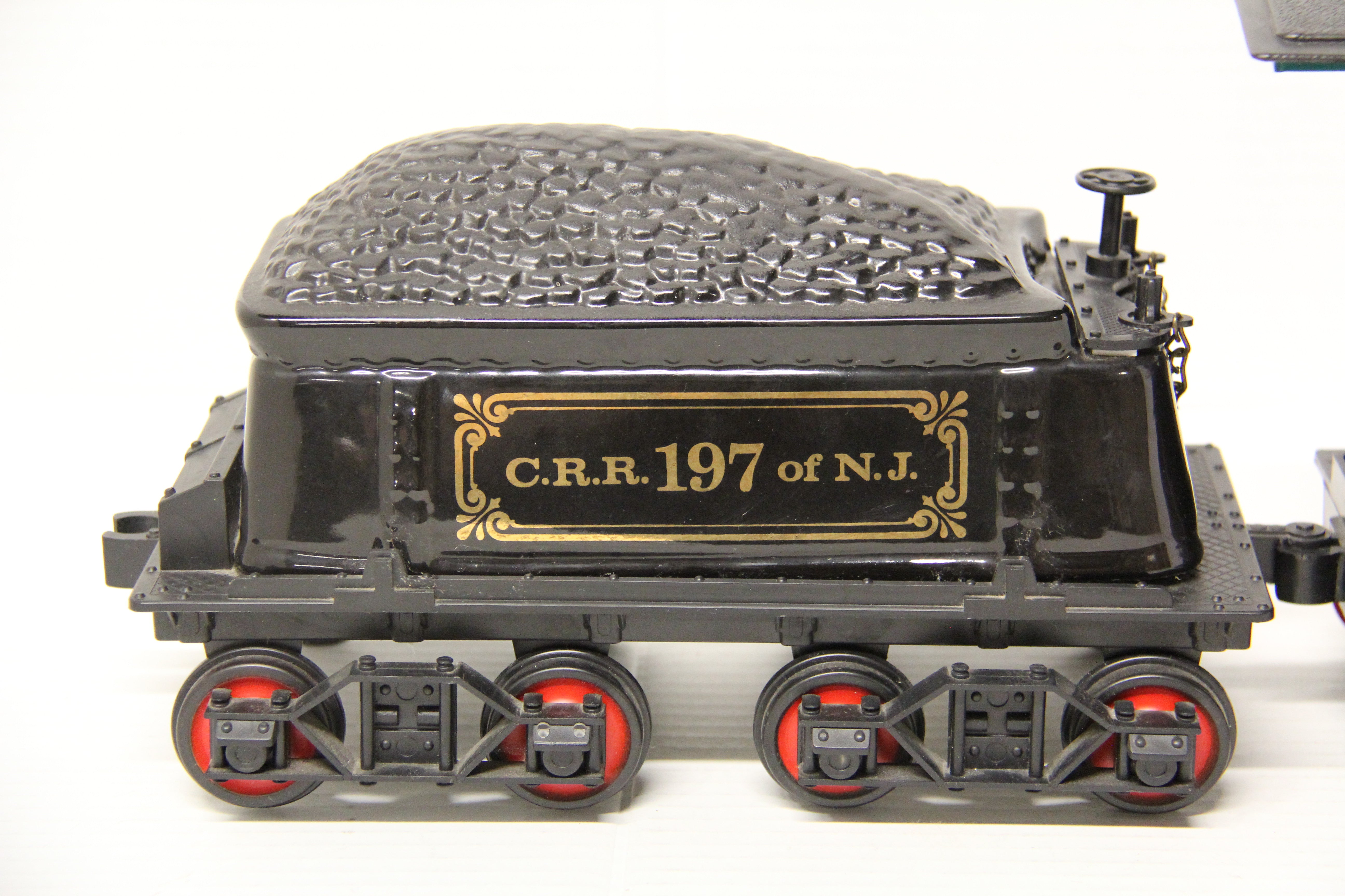 1979 Jim Beam CRR of NJ #1872 Grant Locomotive & #197 Tender Decanter-Second hand-M7220