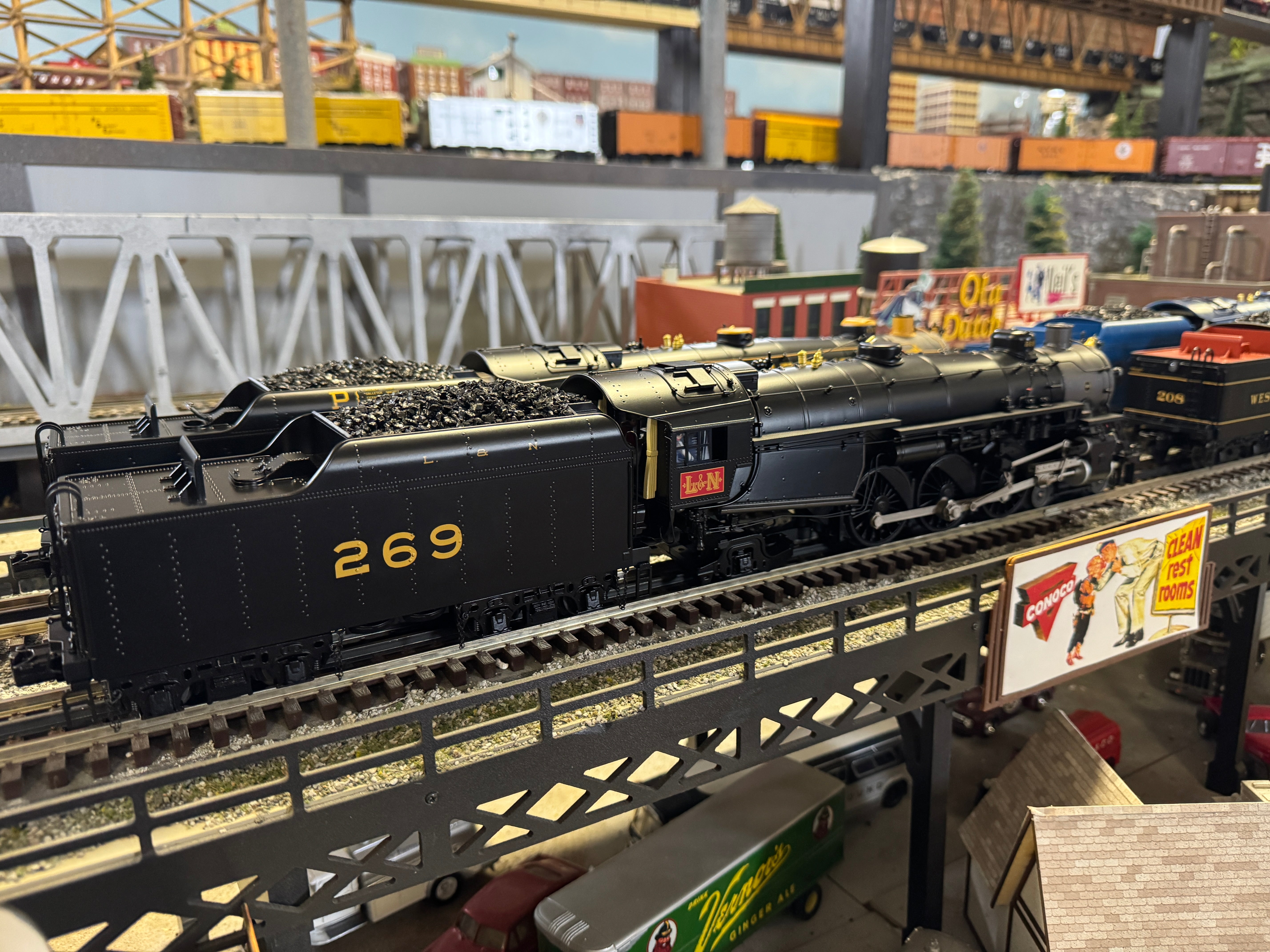 MTH 20-3930-1 - 4-6-2 P47 Baldwin Pacific Steam Engine "Louisville & Nashville" #269 w/ PS3 - Custom Run for MrMuffin'sTrains