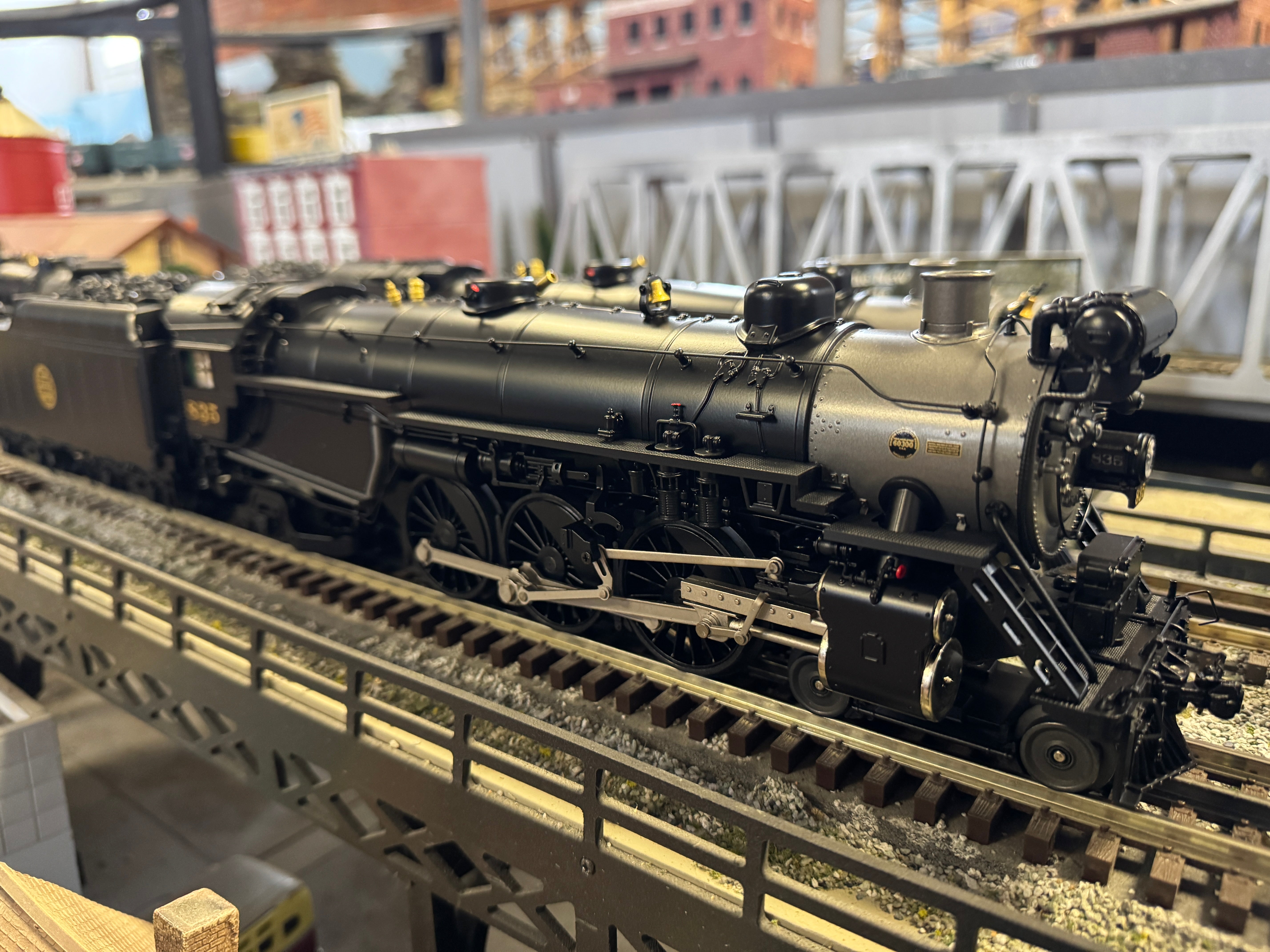 MTH 20-3923-1 - 4-6-2 P47 Baldwin Pacific Steam Engine "Jersey Central" #835 w/ PS3 (Black)