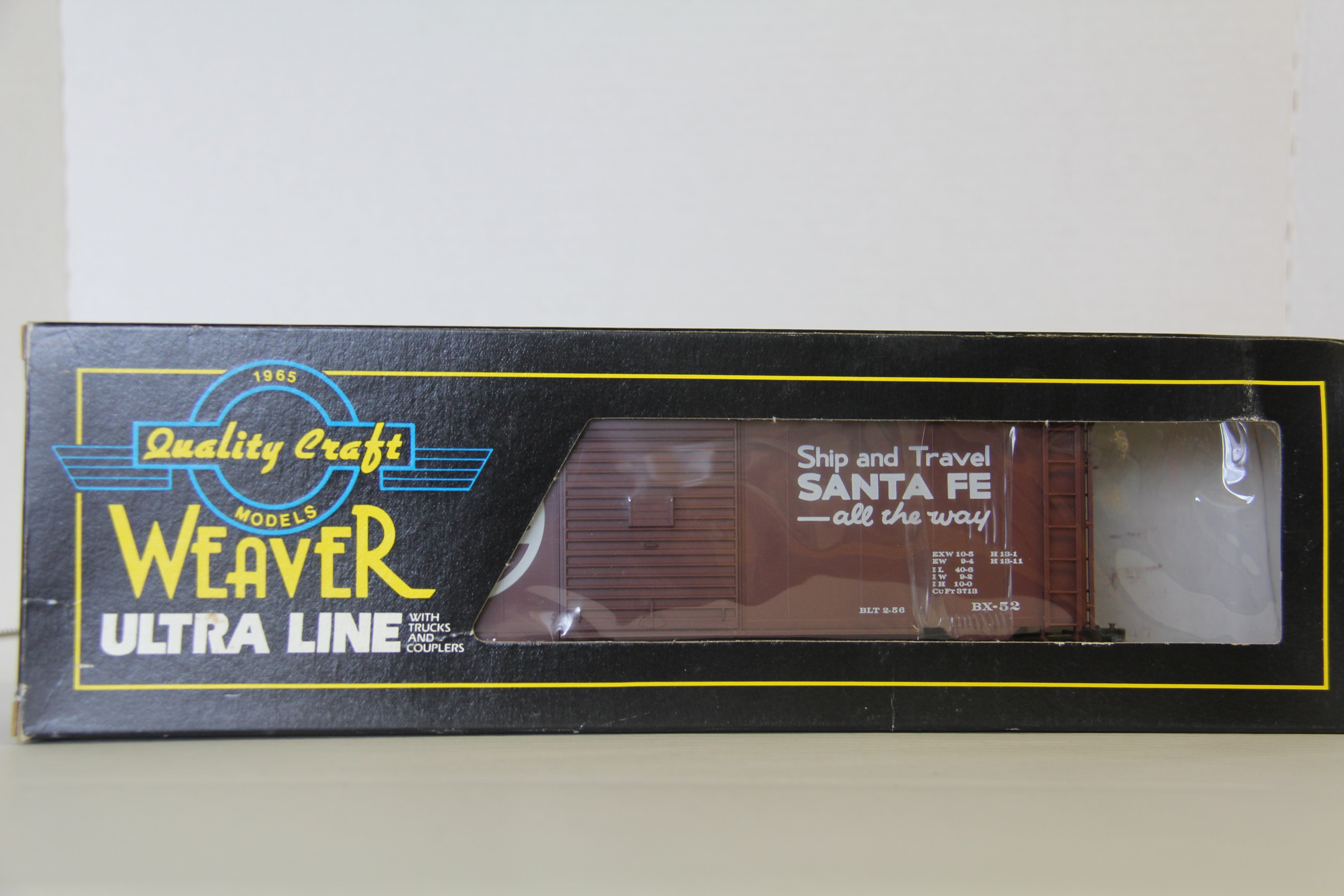 Weaver #3079 Santa Fe PS-1 40' Boxcar-Second hand-M5964