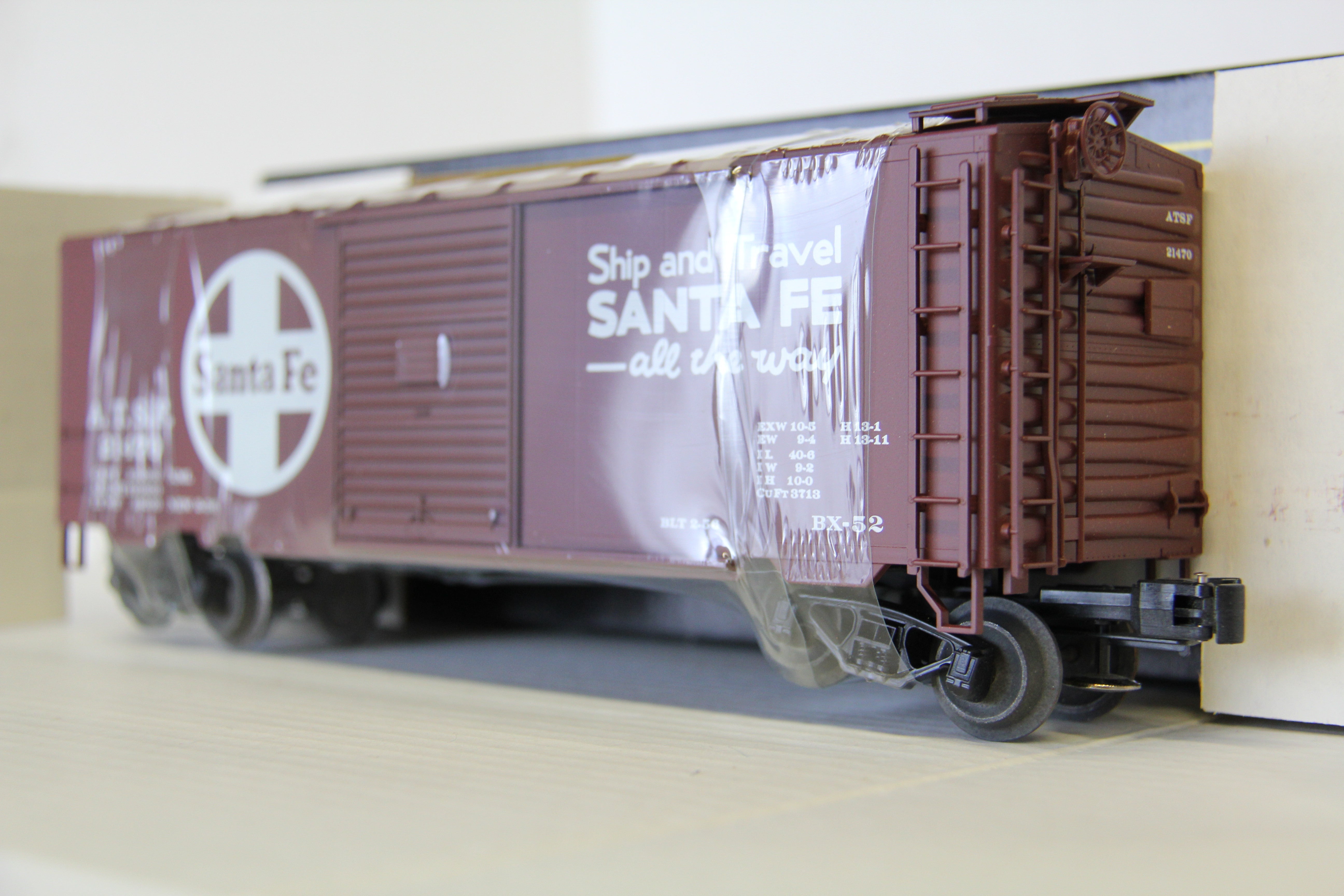 Weaver #3079 Santa Fe PS-1 40' Boxcar-Second hand-M5964