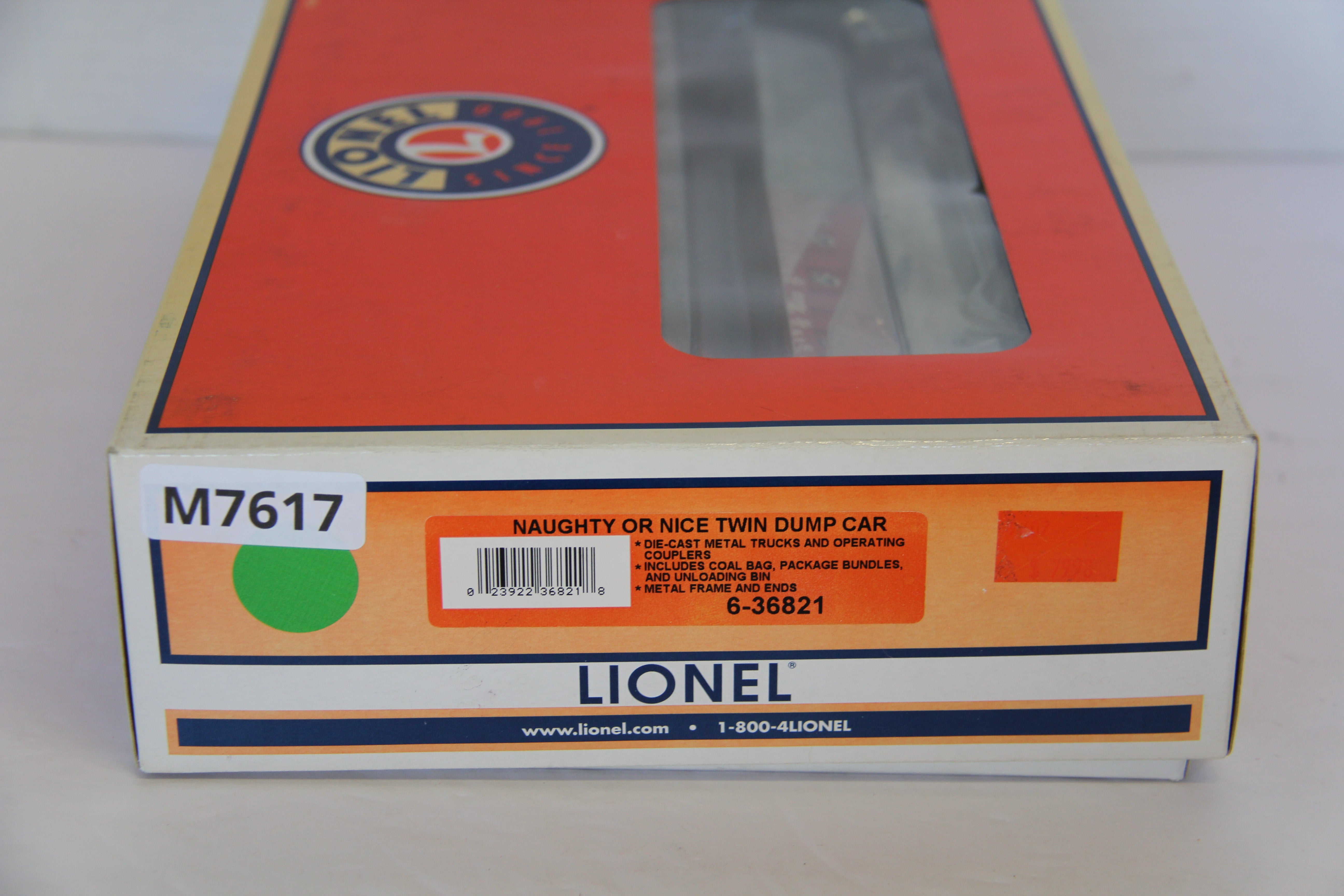 Lionel 6-36821 Naughty or Nice Twin Dump Car-Second hand-M7617