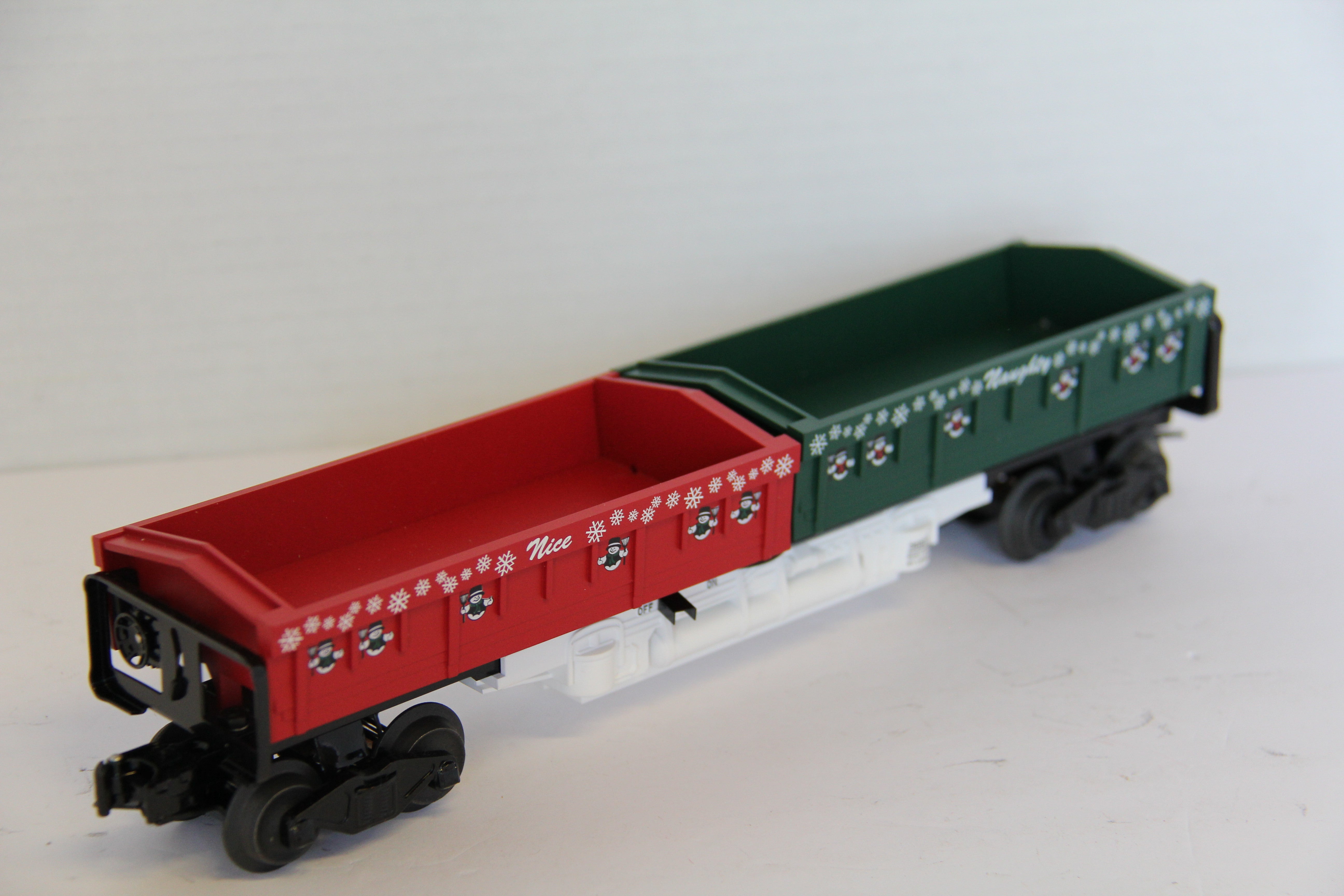 Lionel 6-36821 Naughty or Nice Twin Dump Car-Second hand-M7617