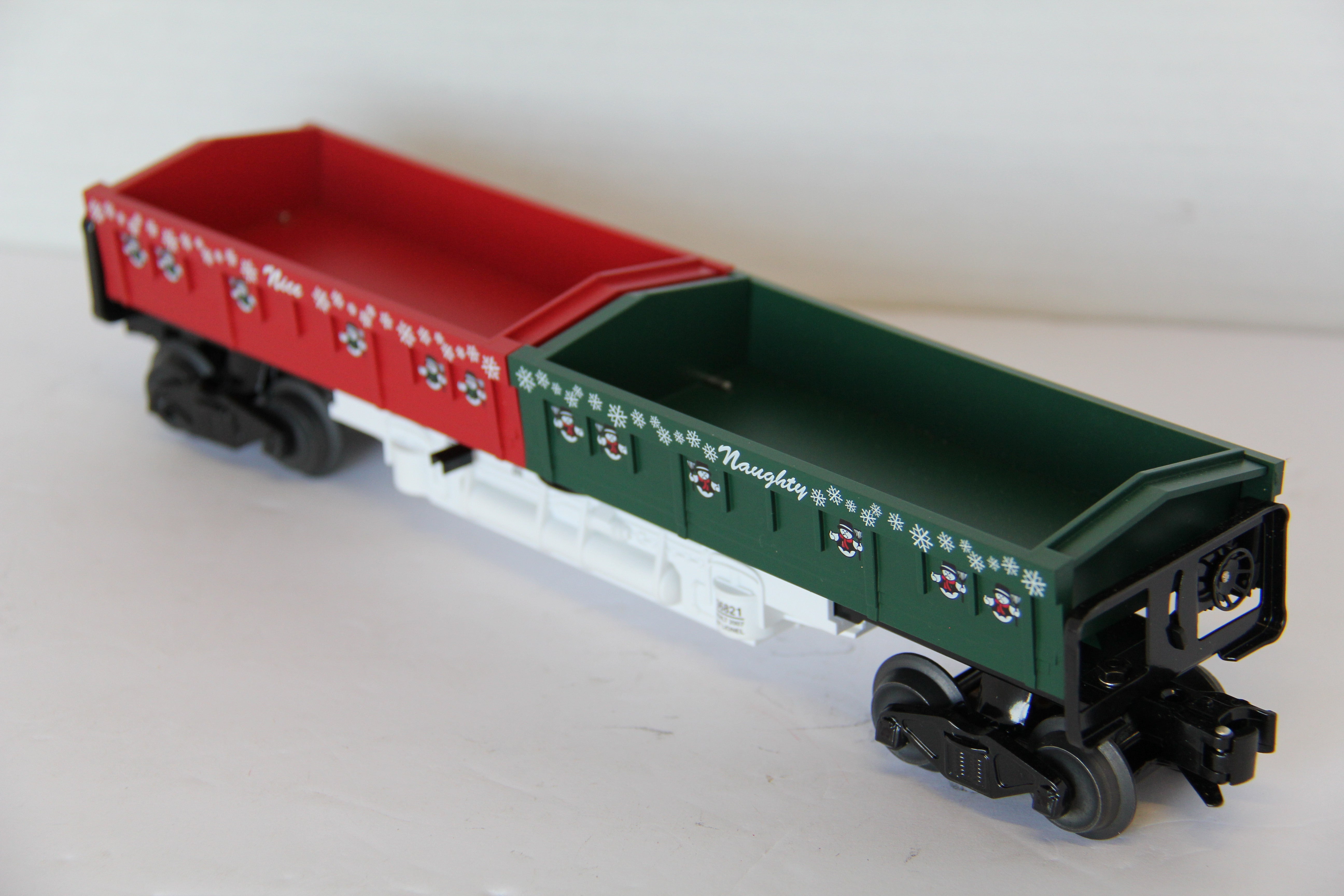 Lionel 6-36821 Naughty or Nice Twin Dump Car-Second hand-M7617