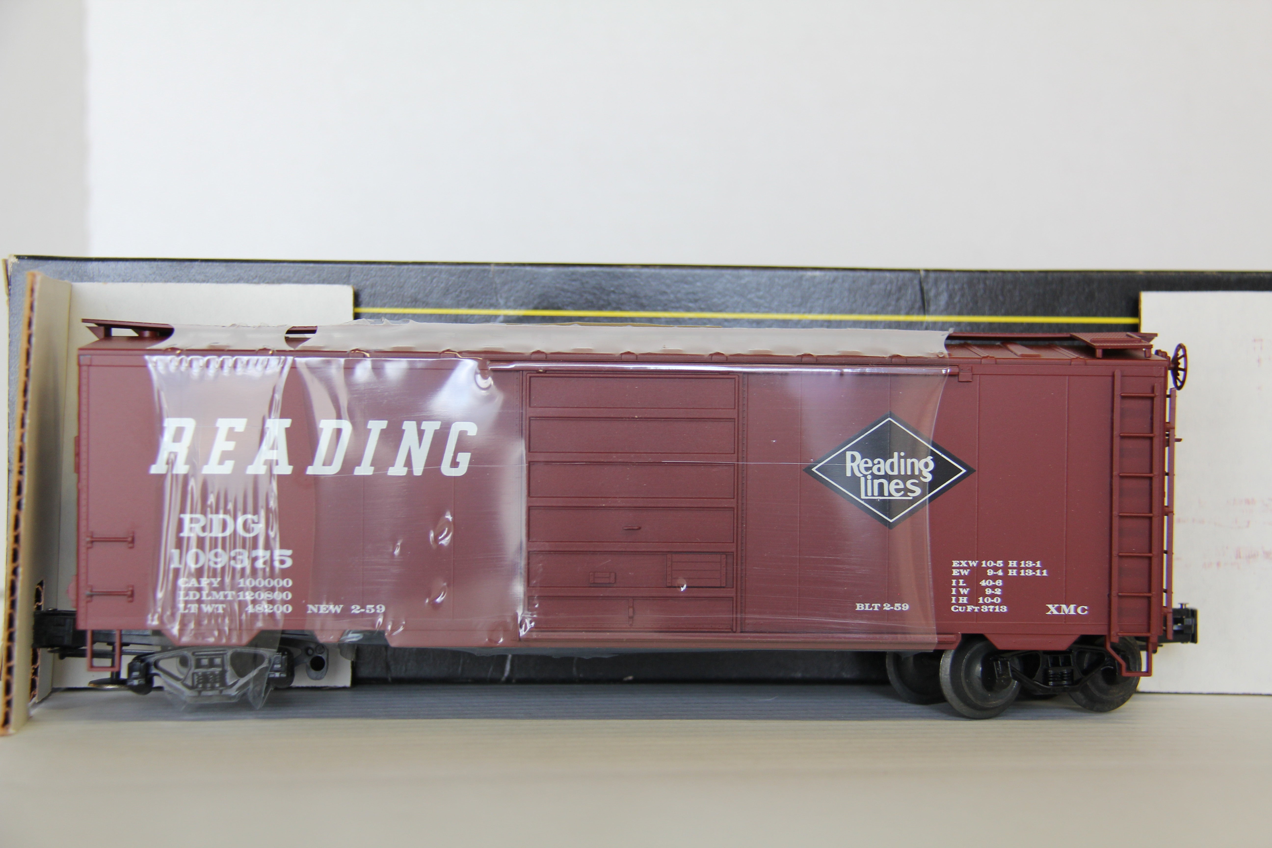 Weaver #3080 Reading PS-1 40' Boxcar-Second hand-M5966