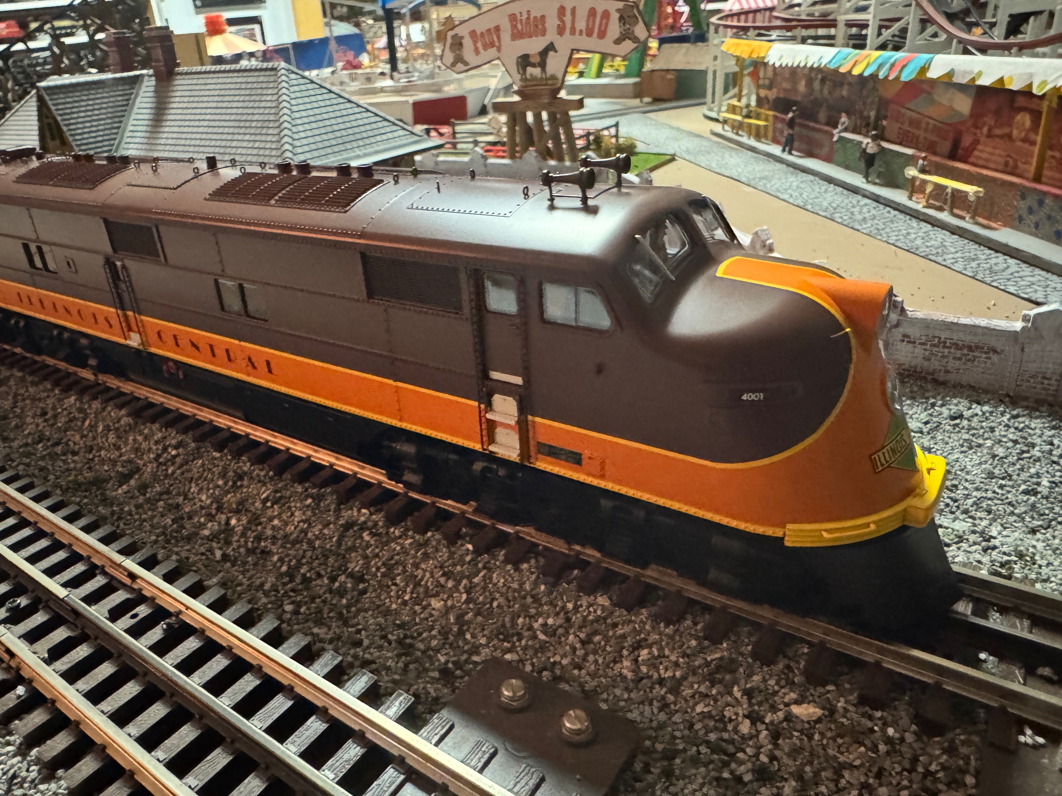 Lionel 2433100 - Legacy E6 AA Diesel Locomotive "Illinois Central" #4001, 4003 - Custom Run for MrMuffin'sTrains