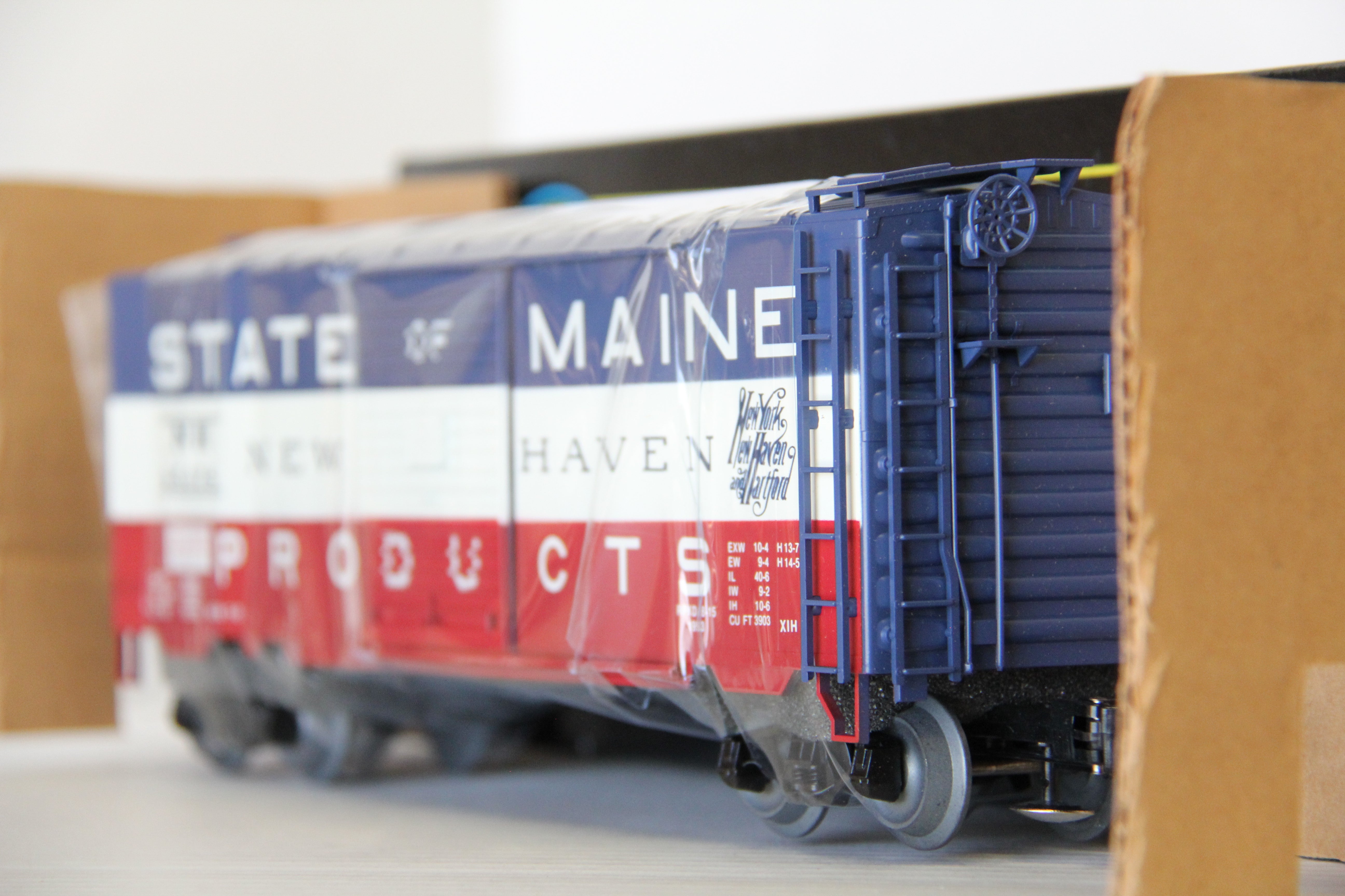 Weaver #3082 New Haven State of Main PS-1 40' Boxcar-Second hand-M5970