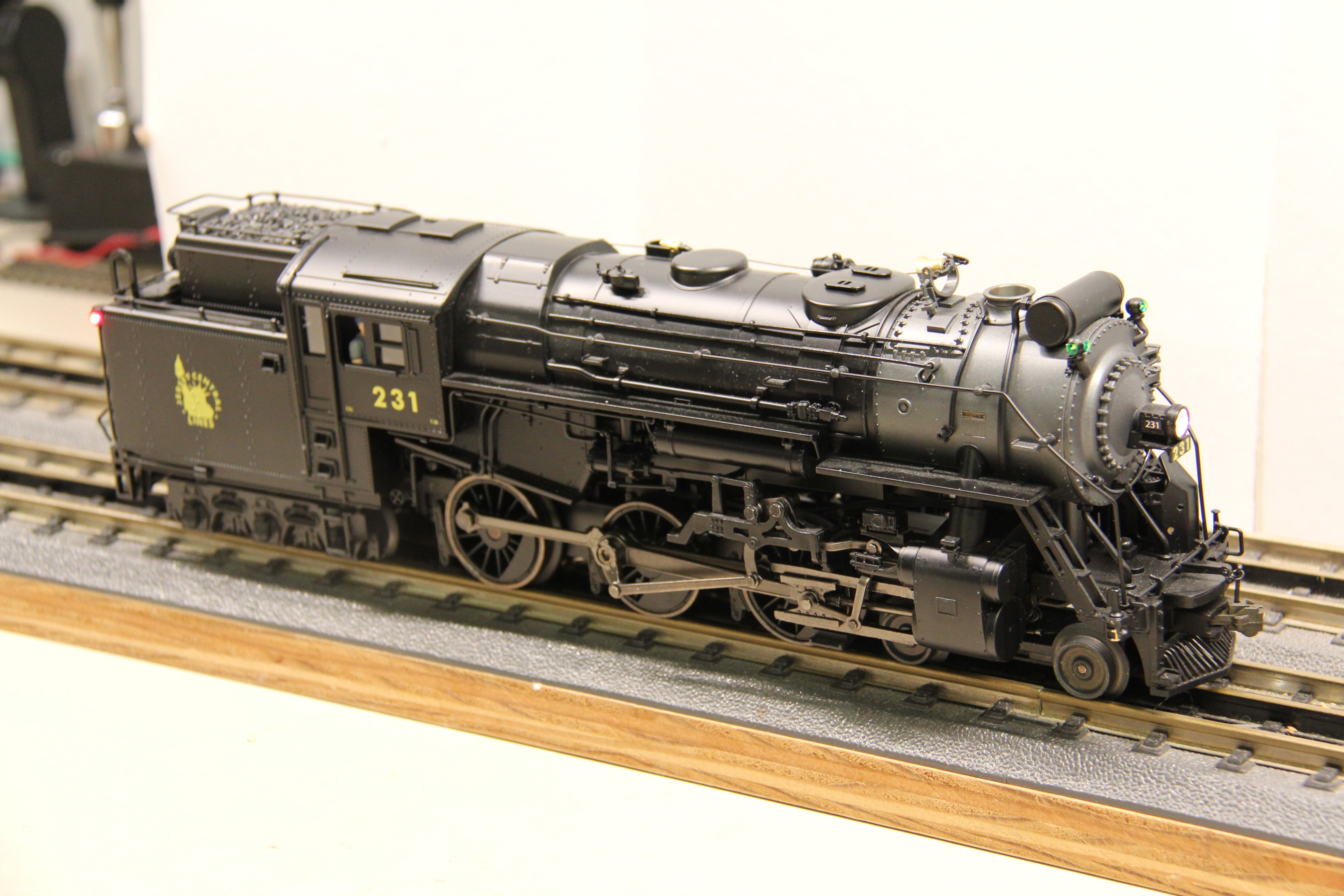 Lionel #2031040 New Jersey Central Legacy 4-6-6T #231-Second hand-M5760