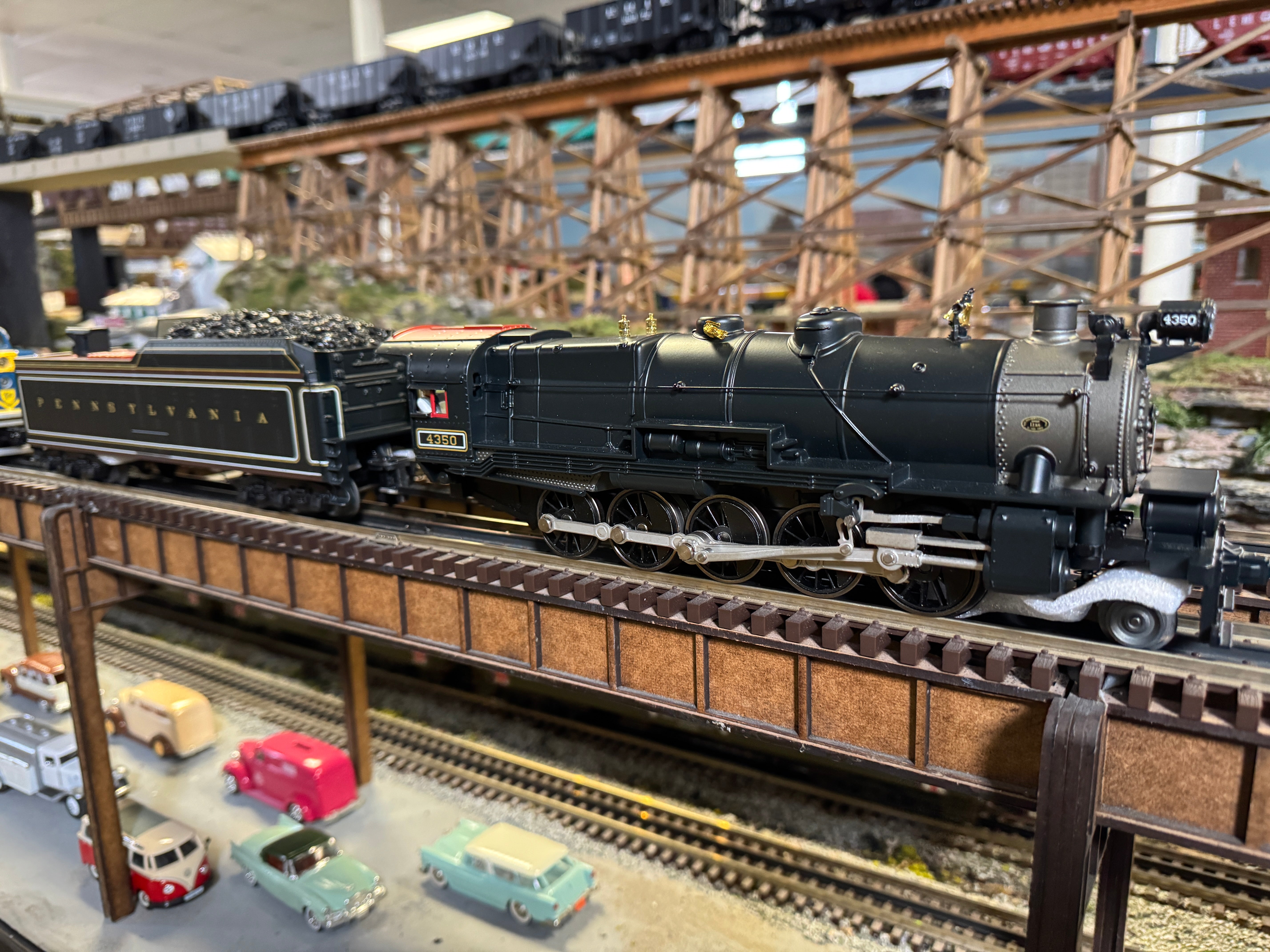 MTH 30-1874-1 - 2-10-0 Imperial Decapod Steam Engine "Pennsylvania" #4350 w/ PS3 (Long Haul Tender)