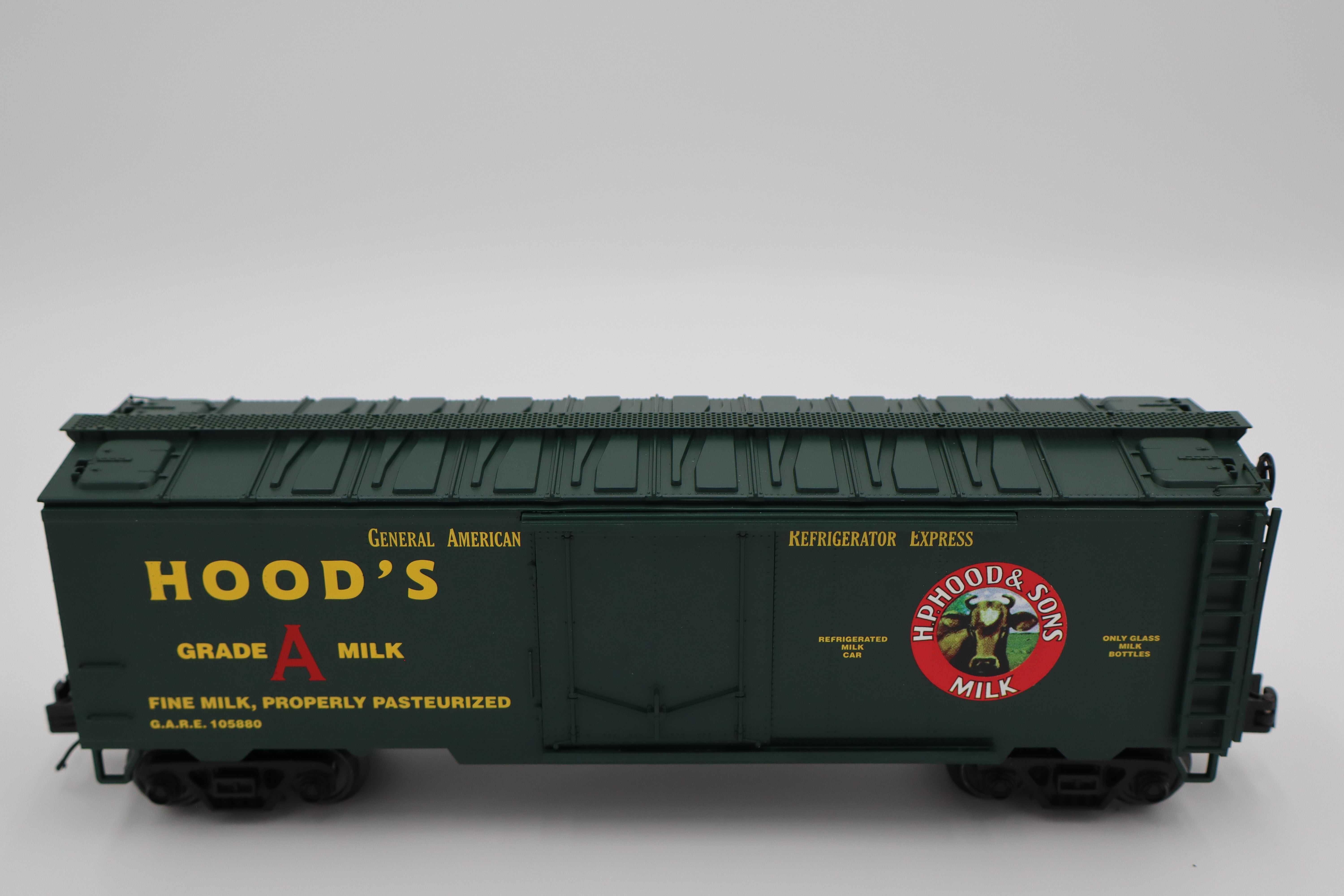 MTH 20-94385 Hood's Dairy Operating Reefer-Second hand-M8316