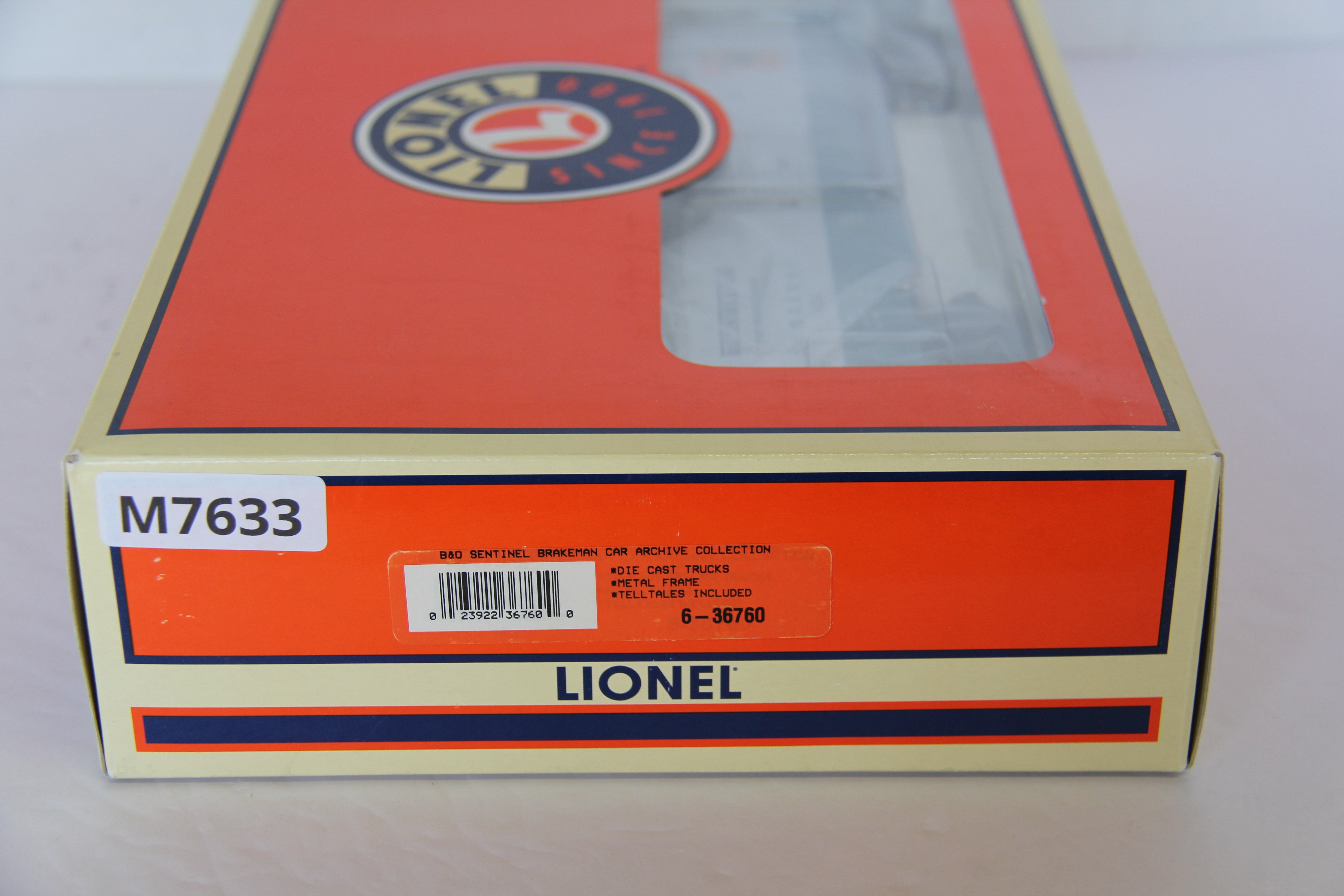 Lionel 6-36760 B & O Sentinel Brakeman Car Archive Collection-Second hand-M7633