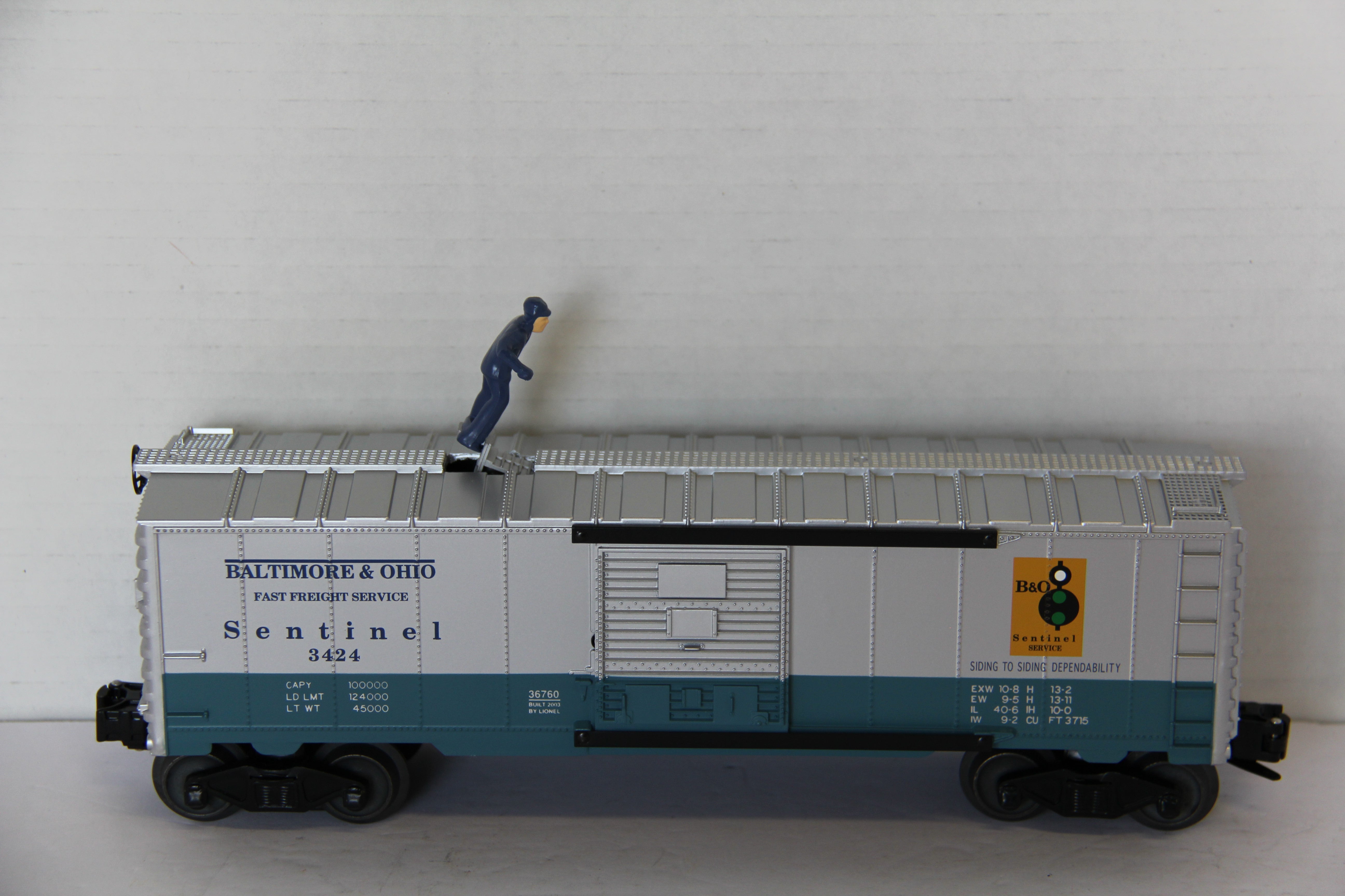 Lionel 6-36760 B & O Sentinel Brakeman Car Archive Collection-Second hand-M7633