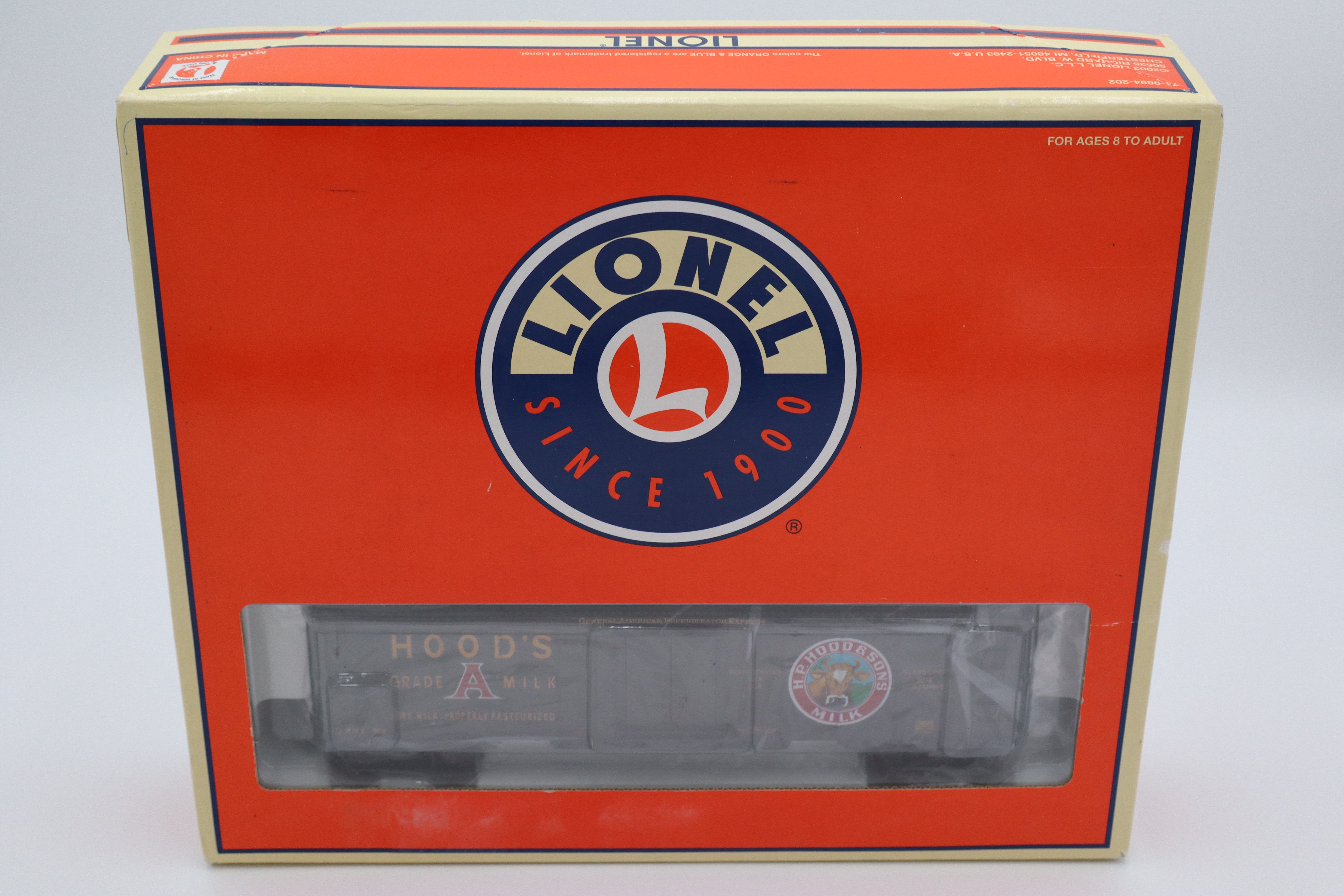 Lionel 6-19894 Hood's Operating Milk Car-Second hand-M8323