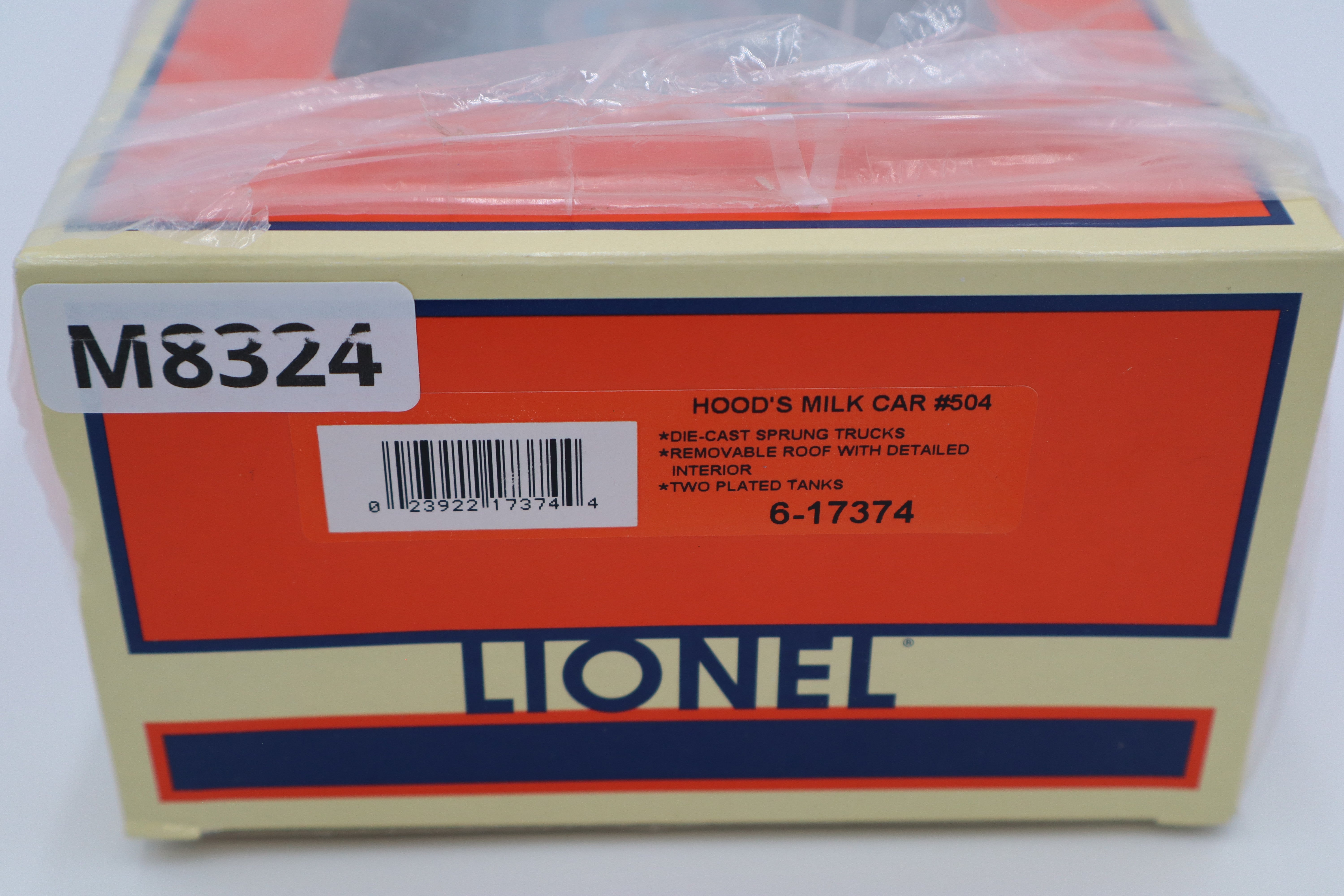 Lionel 6-17374 Hood's Milk Car #504-Second hand-M8324