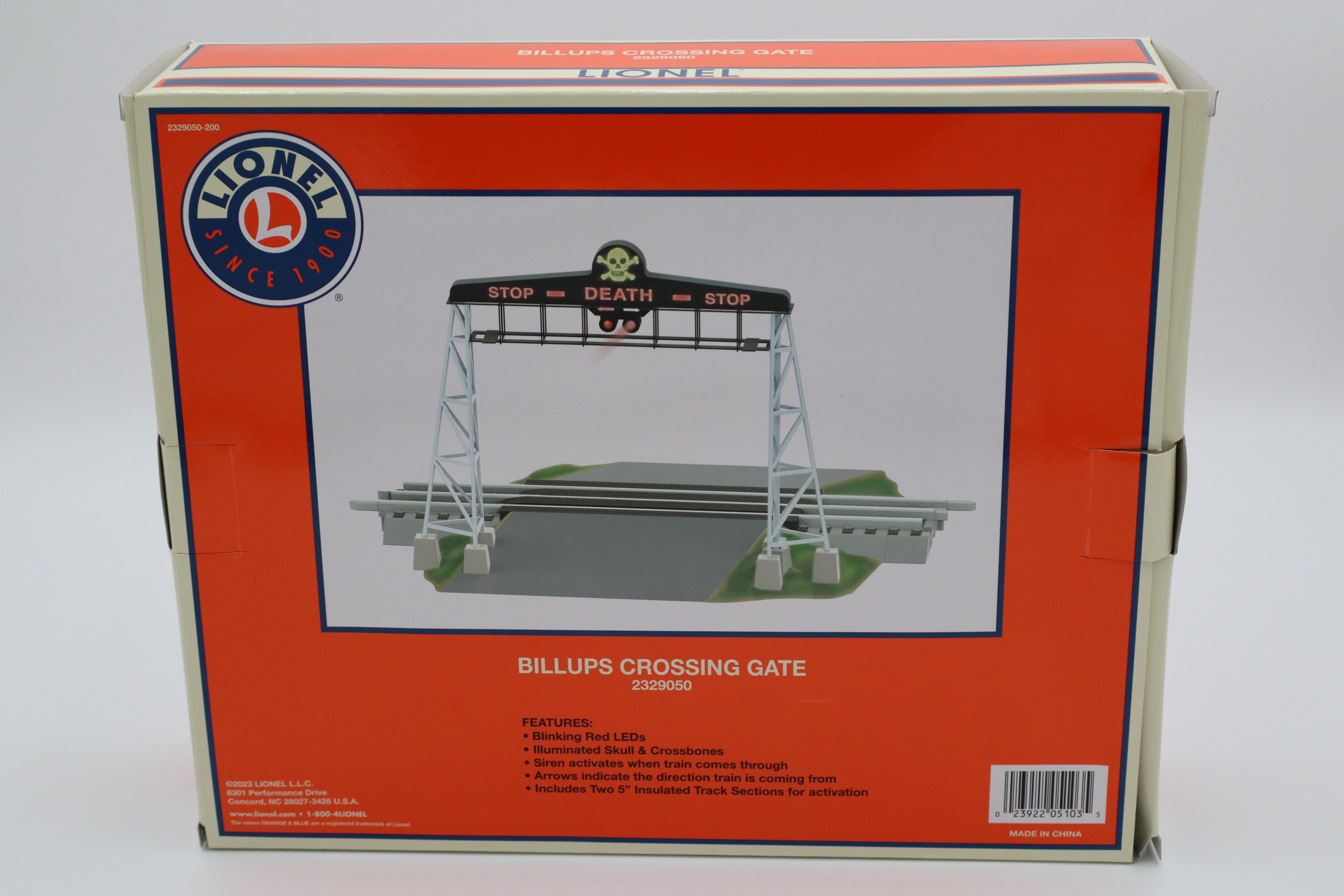 Lionel 2329050 Billups Crossing Gate-Second hand-M8326