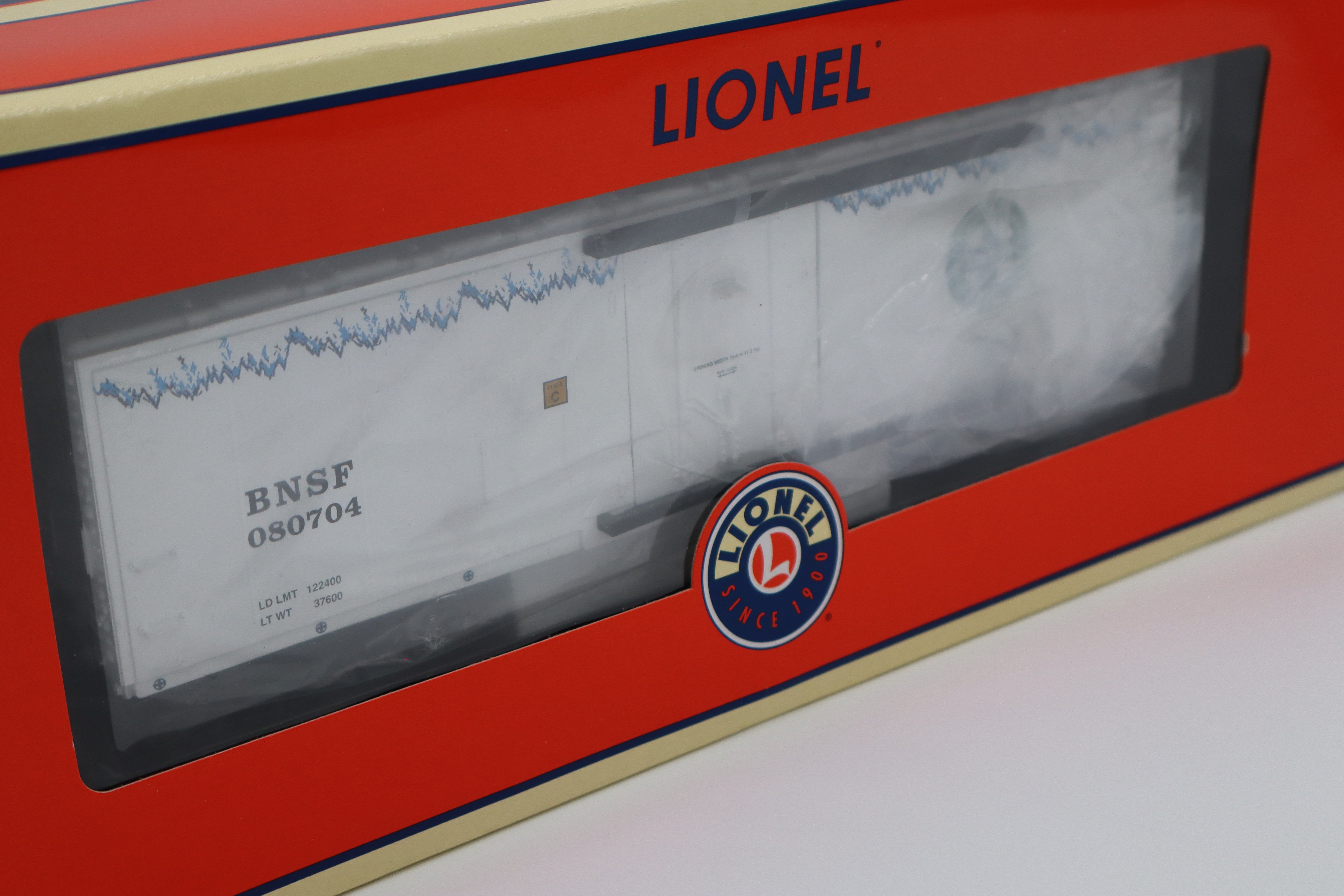 Lionel 6-52351 BNSF Icicle Reefer with ETD-Second hand-M8327