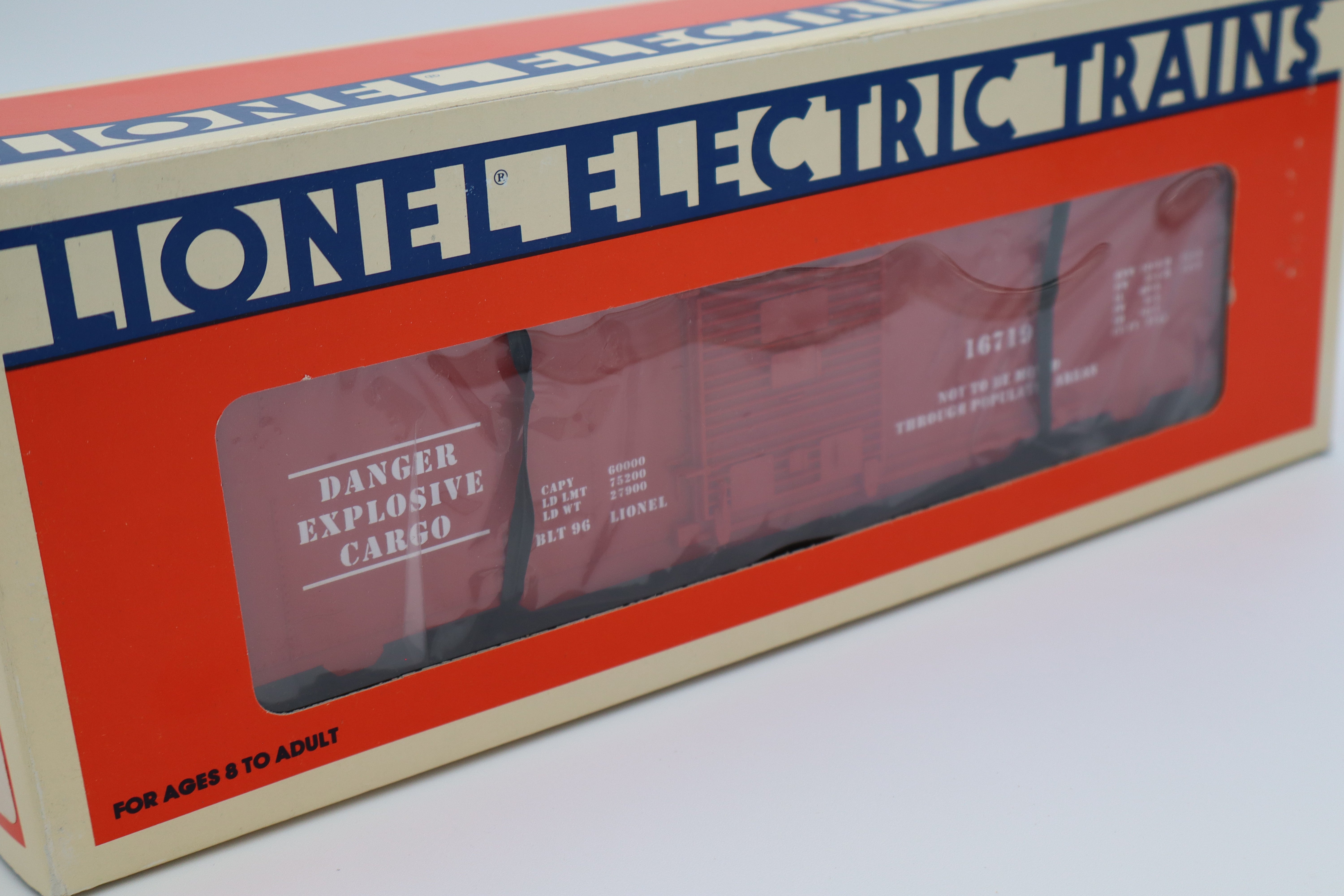 Lionel 6-16719 Exploding Box Car-Second hand-M8328