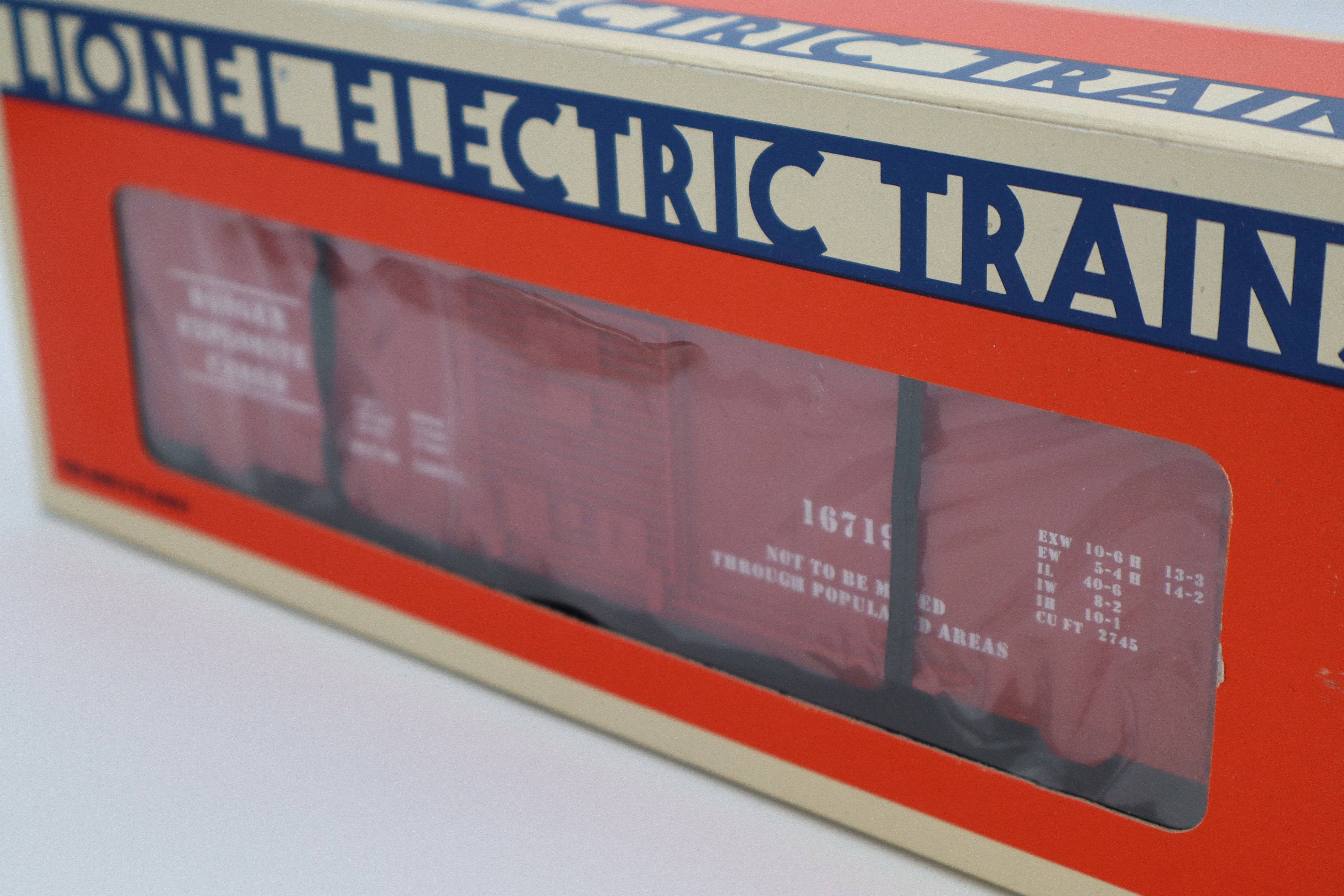 Lionel 6-16719 Exploding Box Car-Second hand-M8328