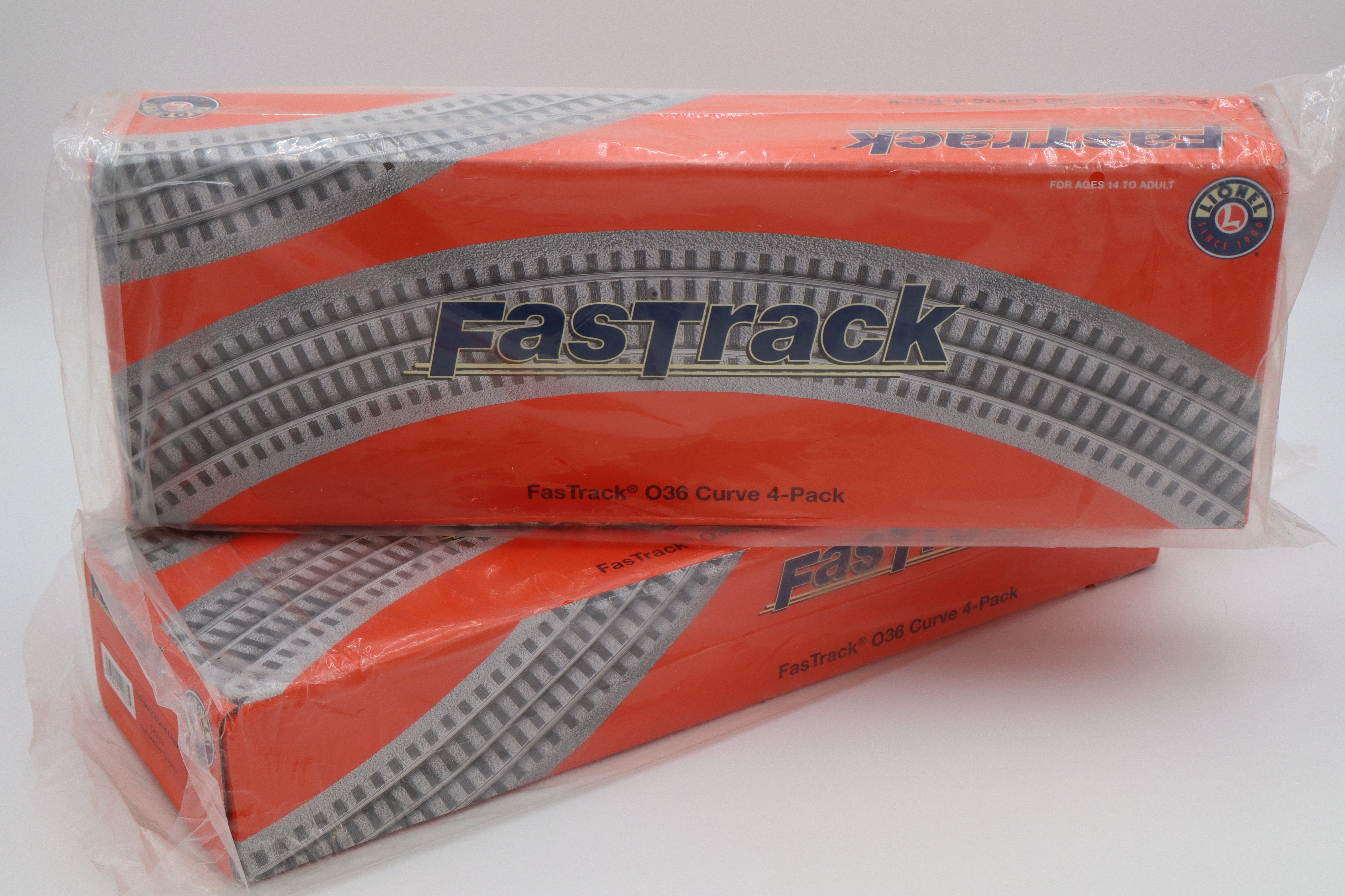 Lionel FasTrack 6-12033 0-36 Curve 4 pack-2 Set-Second hand-M8332