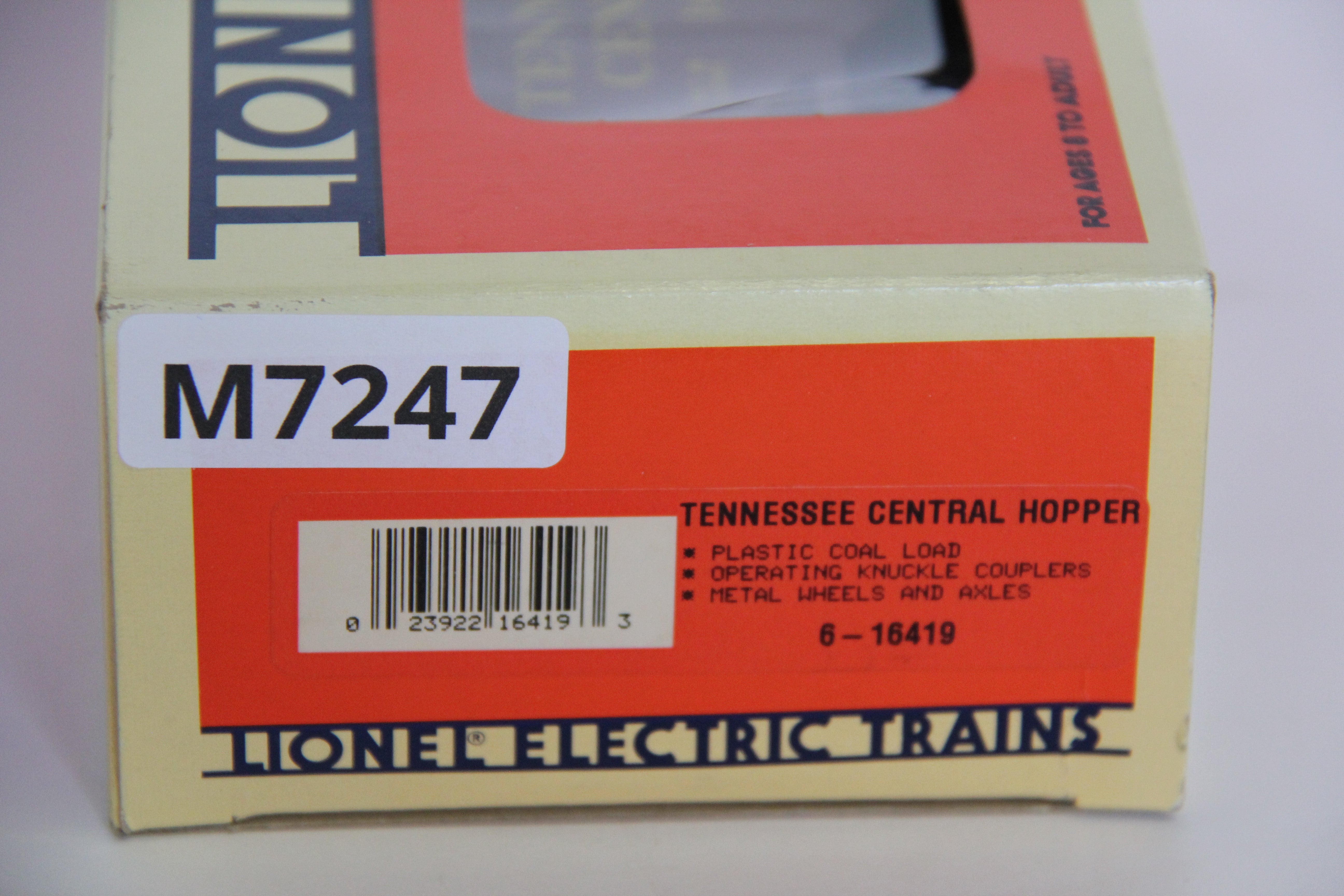 Lionel 6-16419 Tennessee Central Hopper-Second hand-M7247
