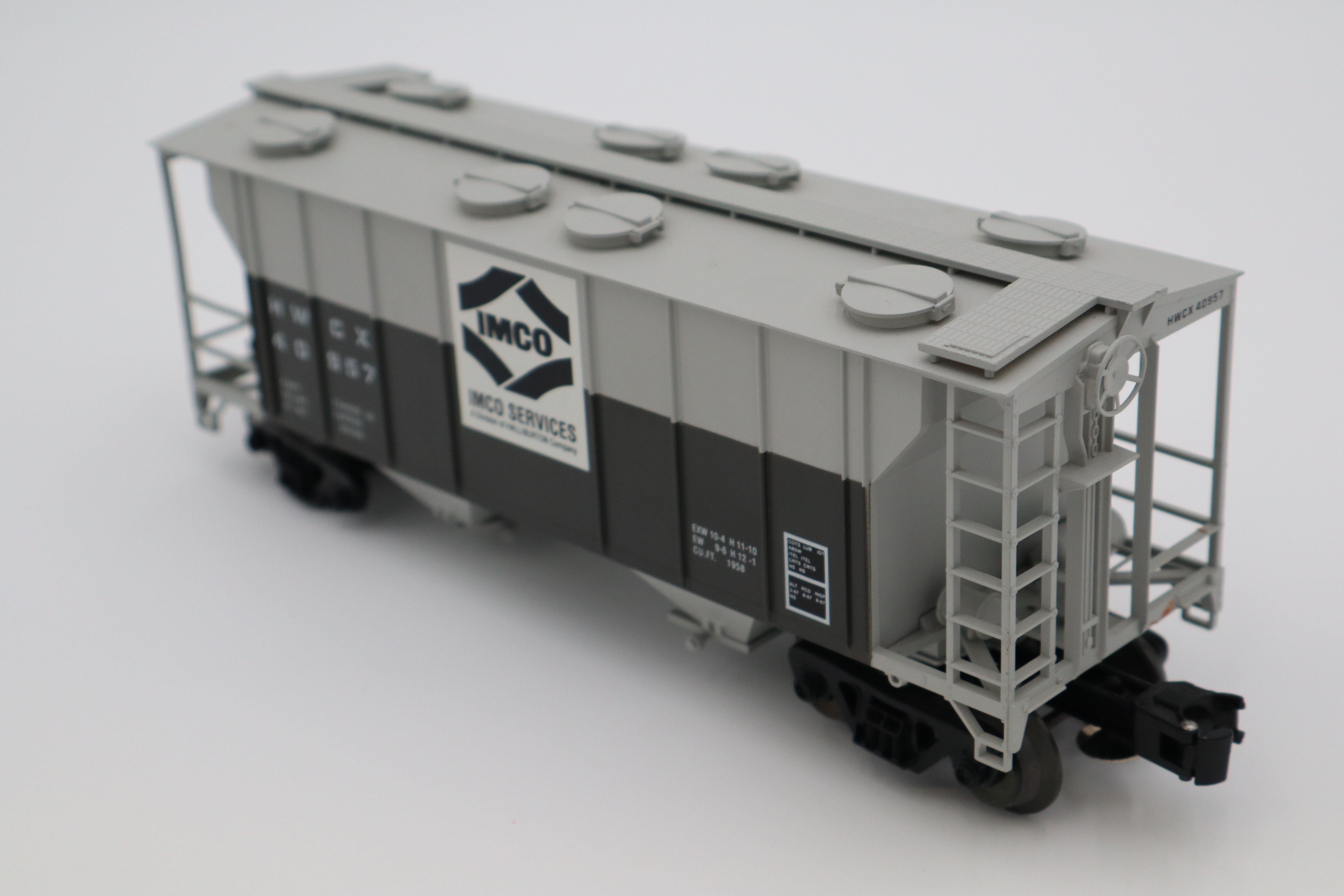 Weaver IMCO (HALLIBURTON) PS02 Covered Hopper #40957-Second hand-M8337