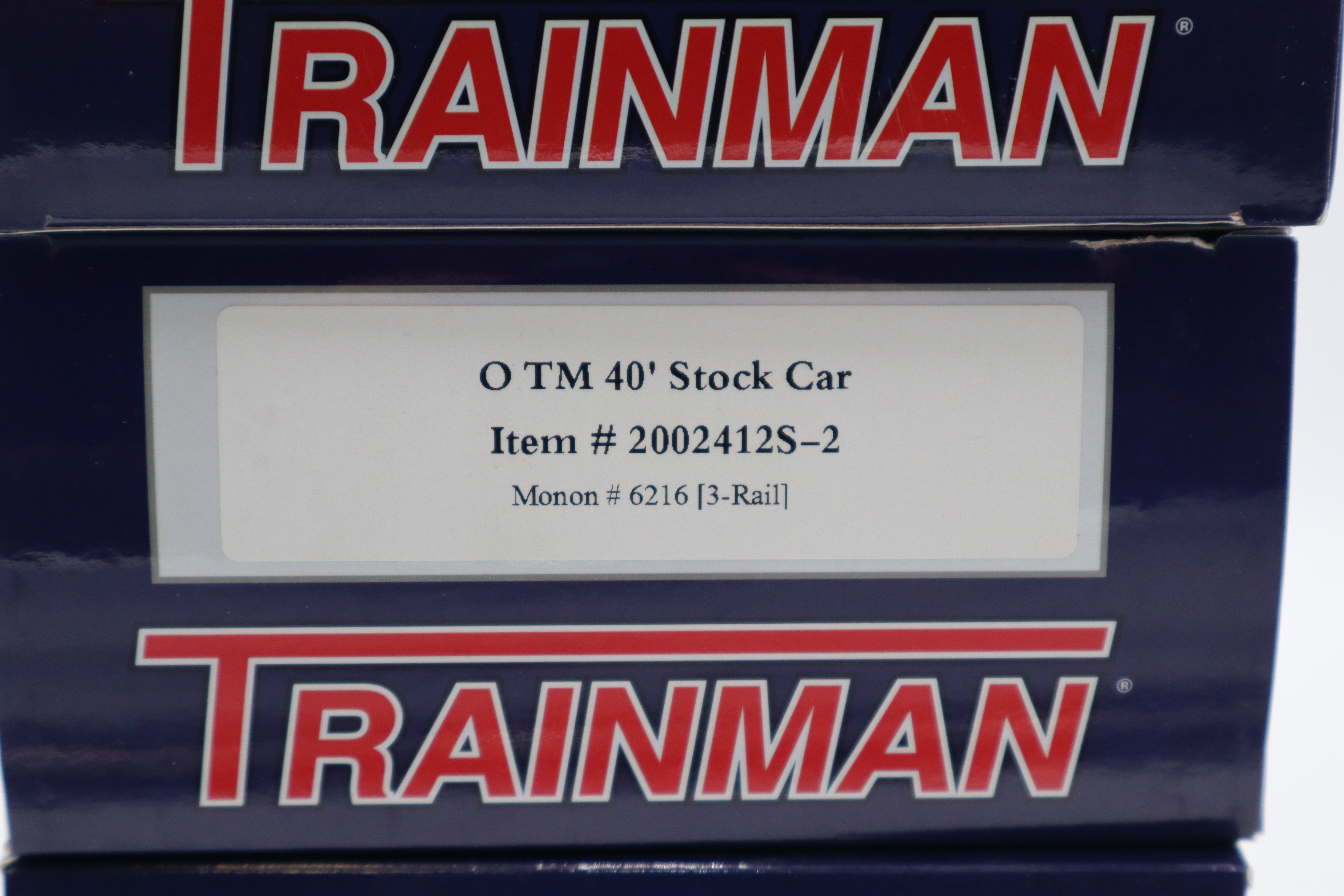 Atlas #2002412S-1, -2, -3, 4 Monon TM 40' Stock Car-4 Car Set-Second hand-M8465