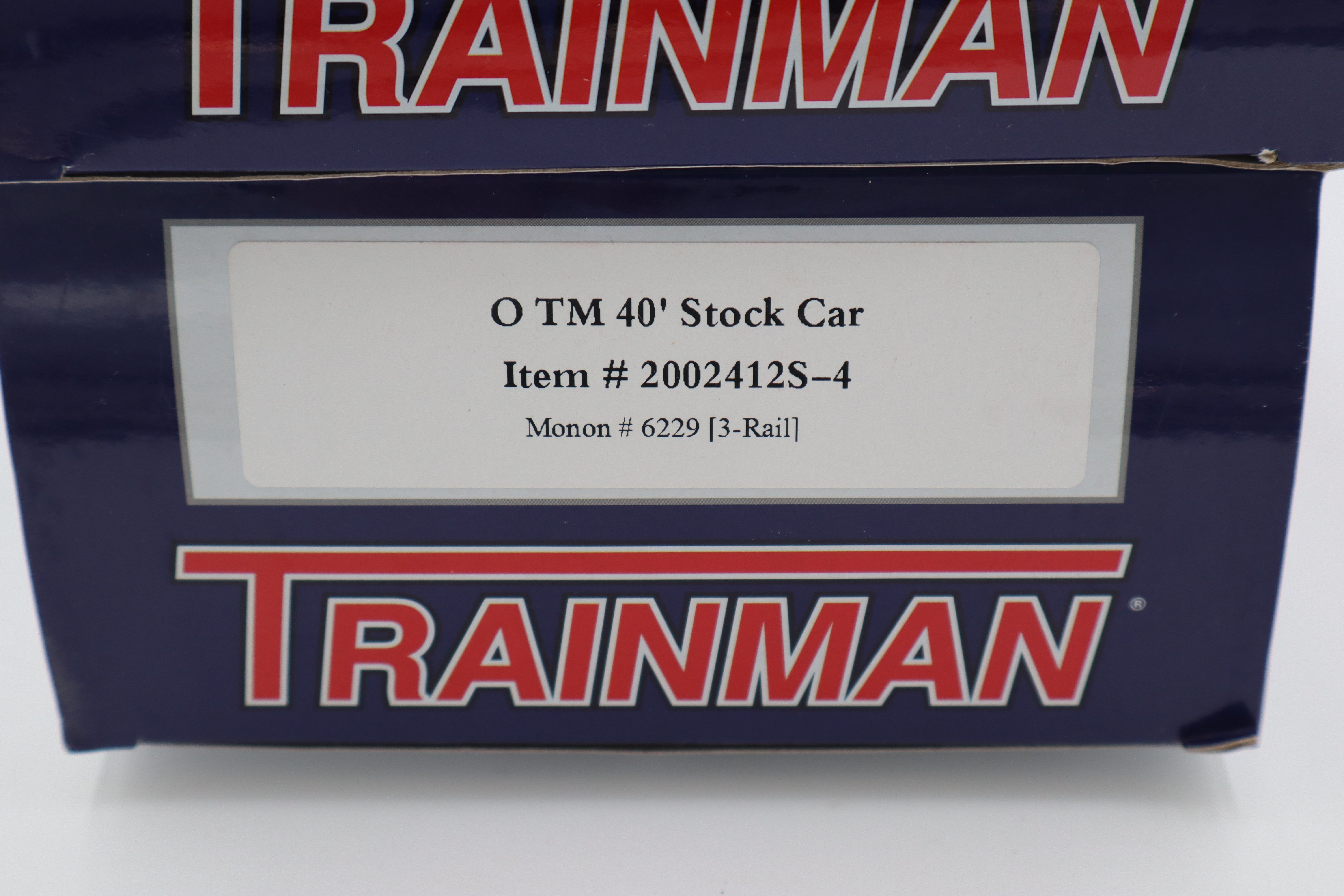 Atlas #2002412S-1, -2, -3, 4 Monon TM 40' Stock Car-4 Car Set-Second hand-M8465