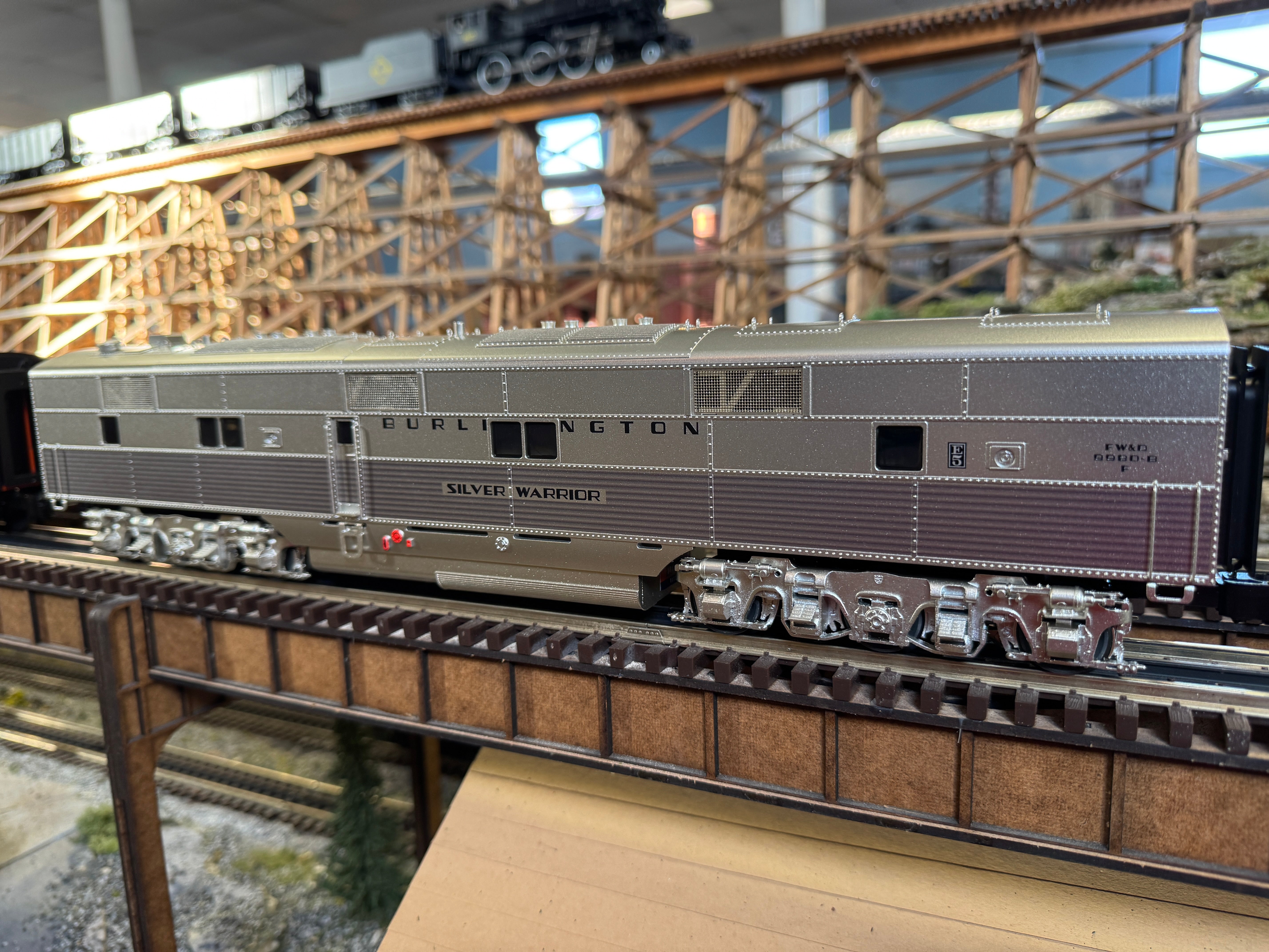 Lionel 2433609 - Legacy E5B SuperBass "Chicago, Burlington & Quincy" #9980B - unpowered