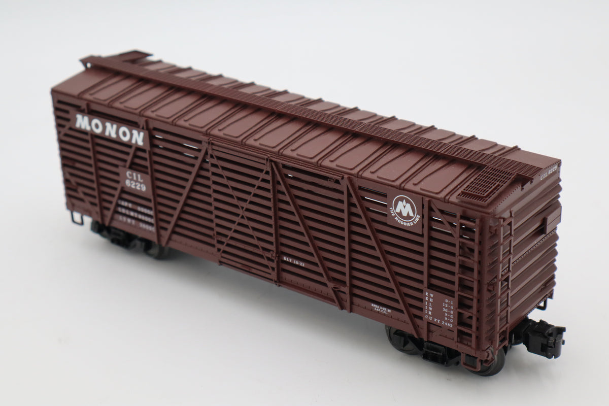 Atlas #2002412S-1, -2, -3, 4 Monon TM 40' Stock Car-4 Car Set-Second hand-M8465