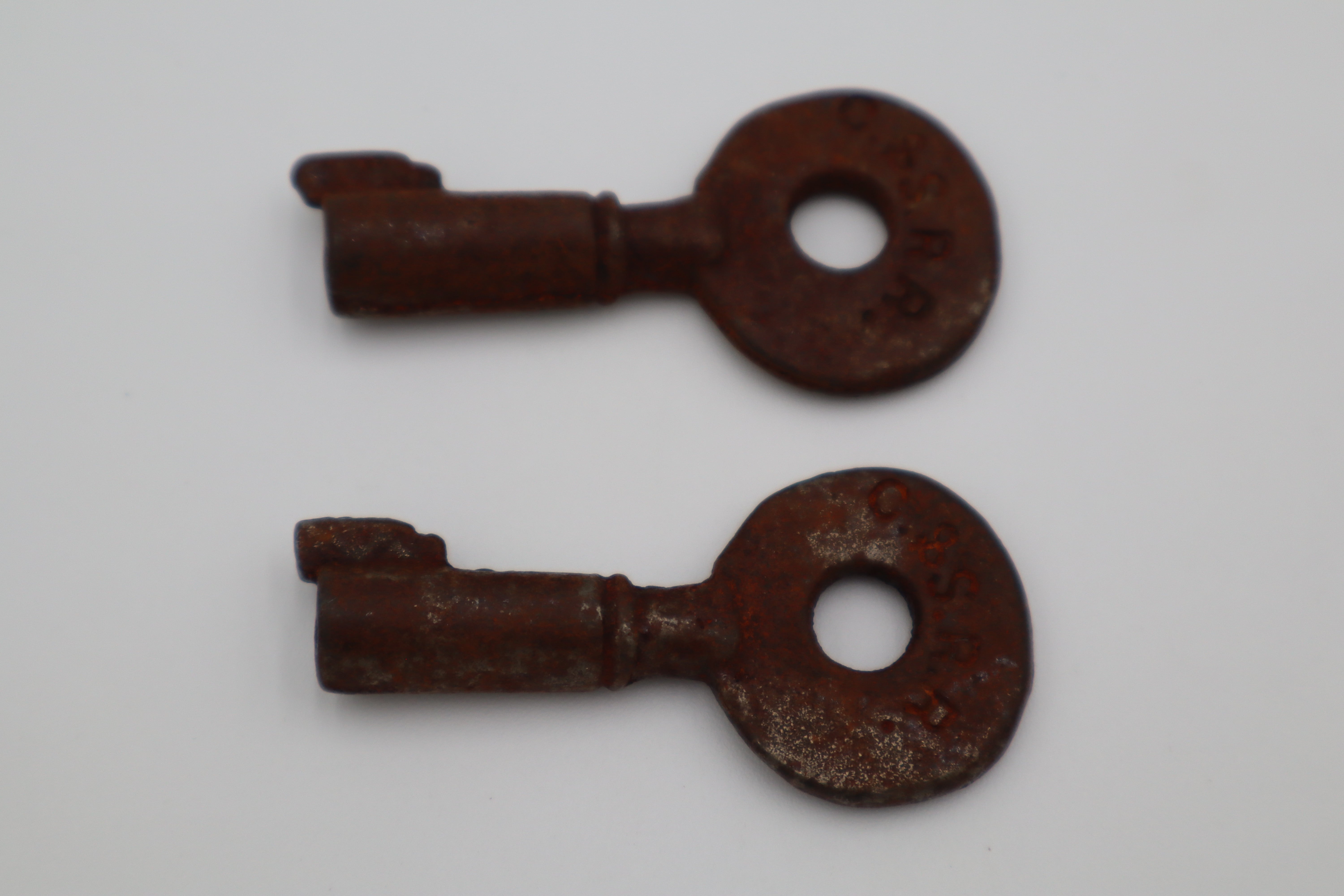 Colorado & Southern RR Switch Keys-2 Set-Second hand-M8341
