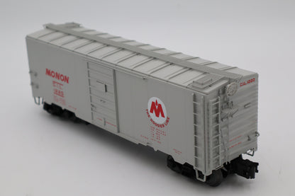 Atlas #3001839-1, -2 Monon 40' 1937 AAR Single Door Box Car-2 Set-Second hand-M8470