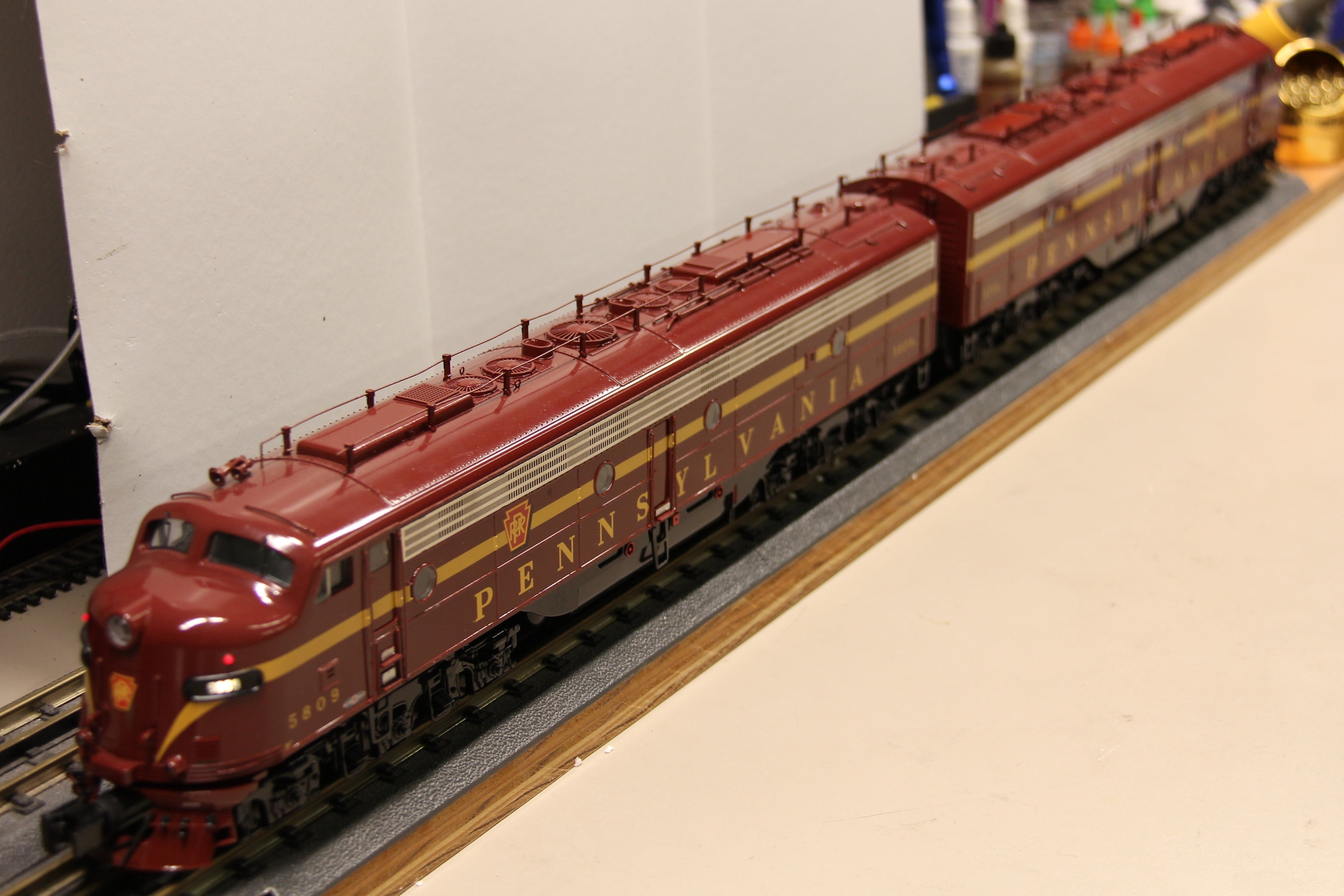 MTH 20-20398-1 Pennsylvania E-8 ABA Diesel Set-Second hand-M5848