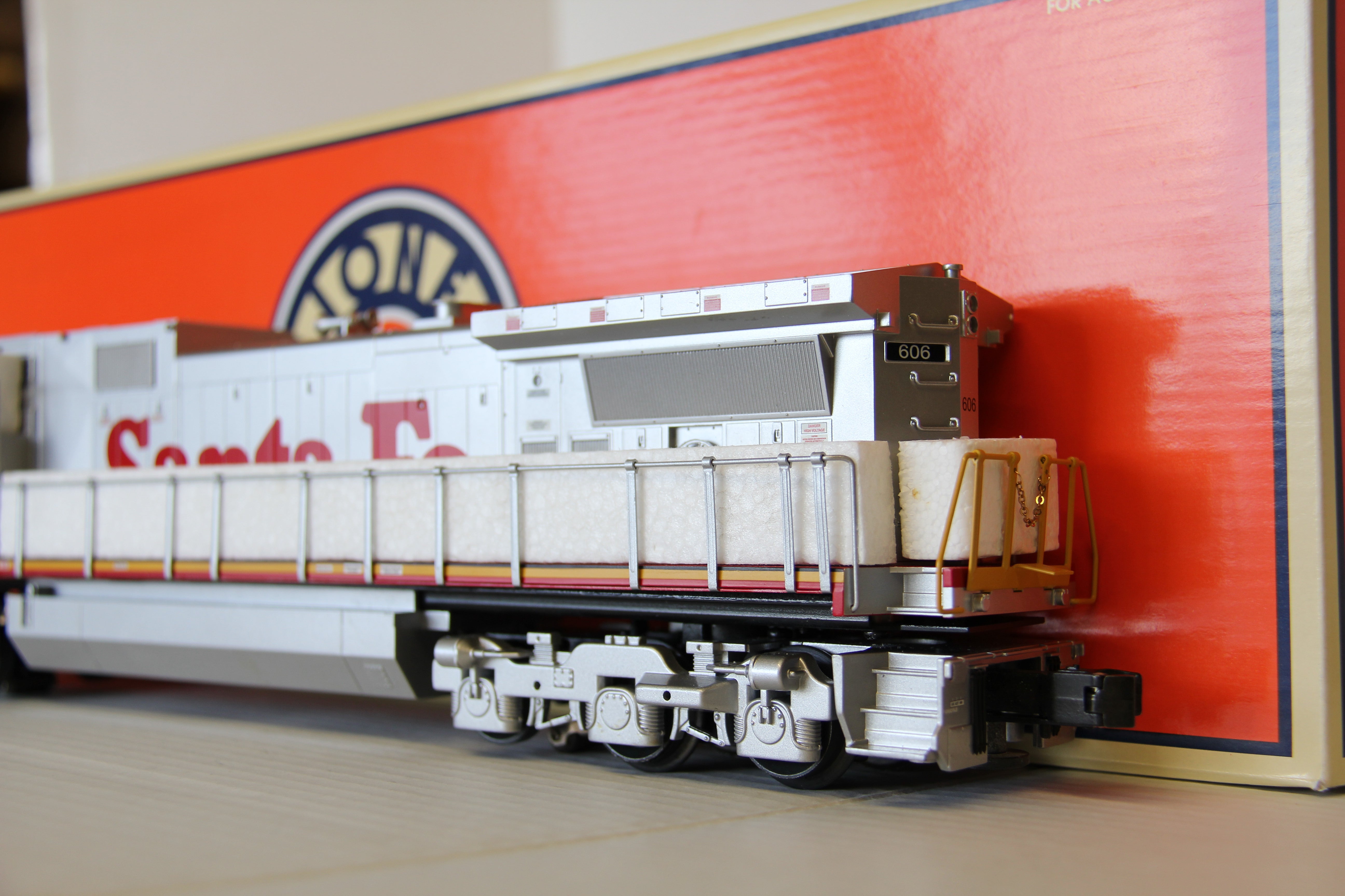 Lionel 6-18258 Santa Fe Dash-9 Diesel Engine-Second hand-M2914