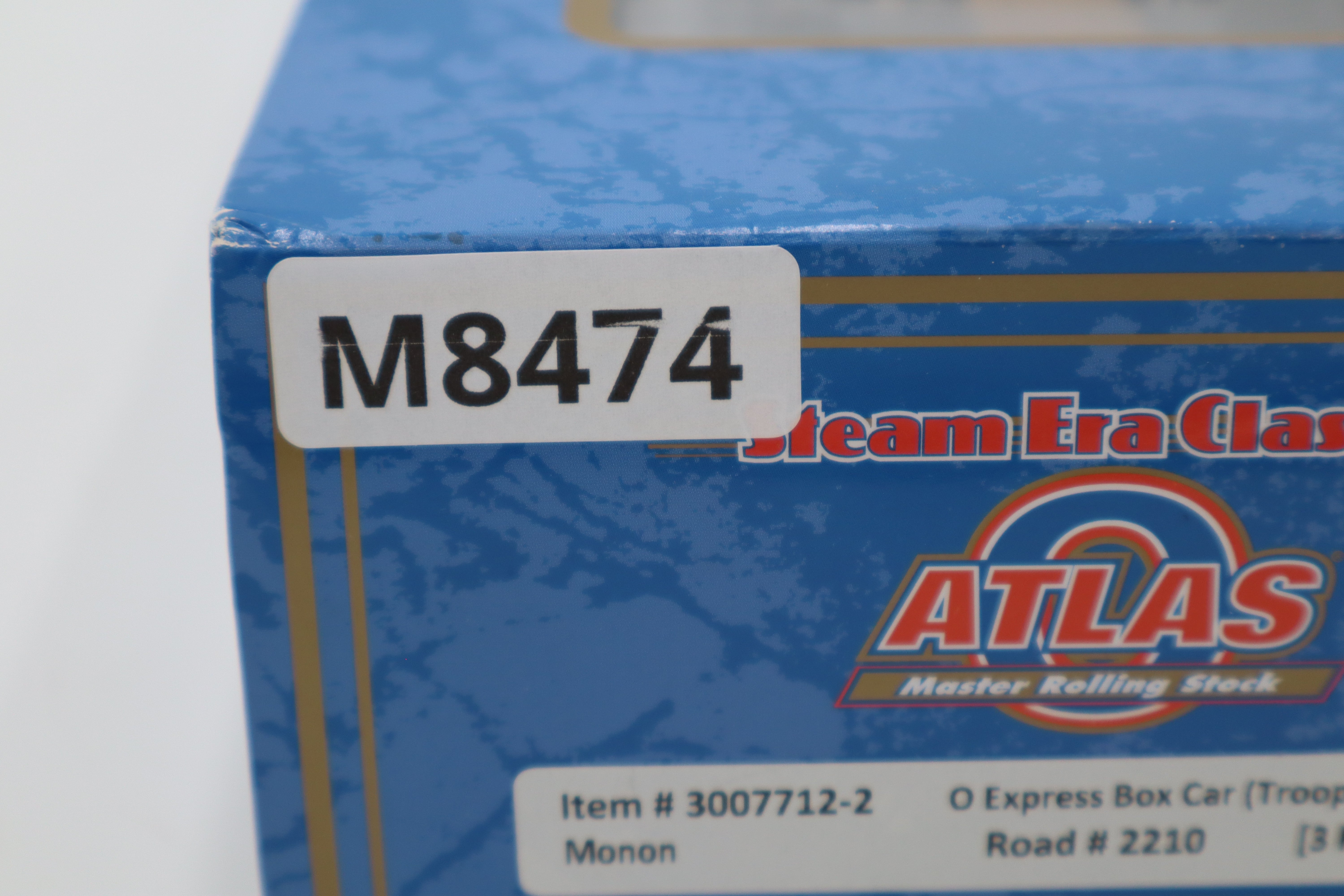 Atlas #3007712-2 Monon Express Box Car (Troop Kitchen Car)-Second hand-M8474