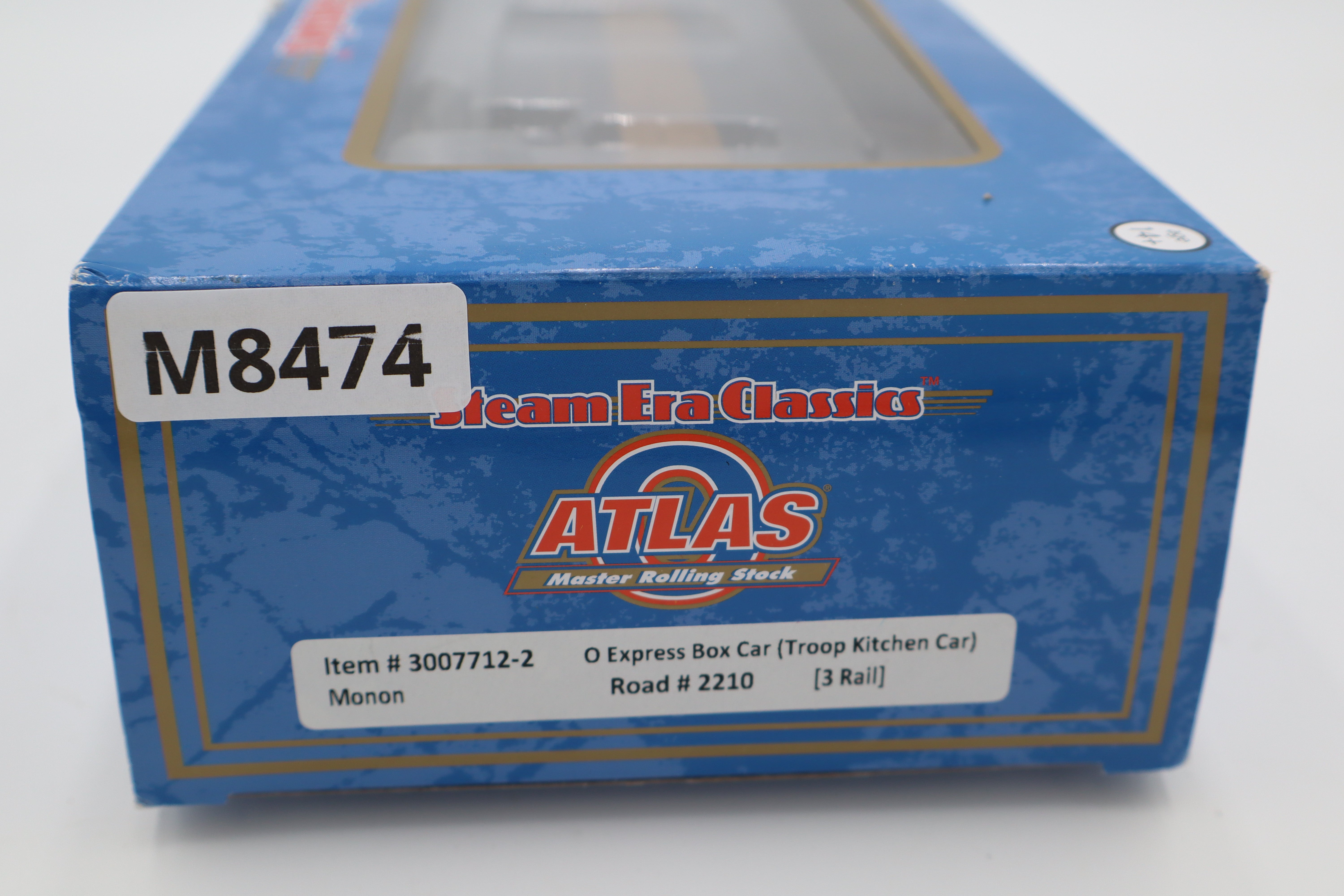 Atlas #3007712-2 Monon Express Box Car (Troop Kitchen Car)-Second hand-M8474