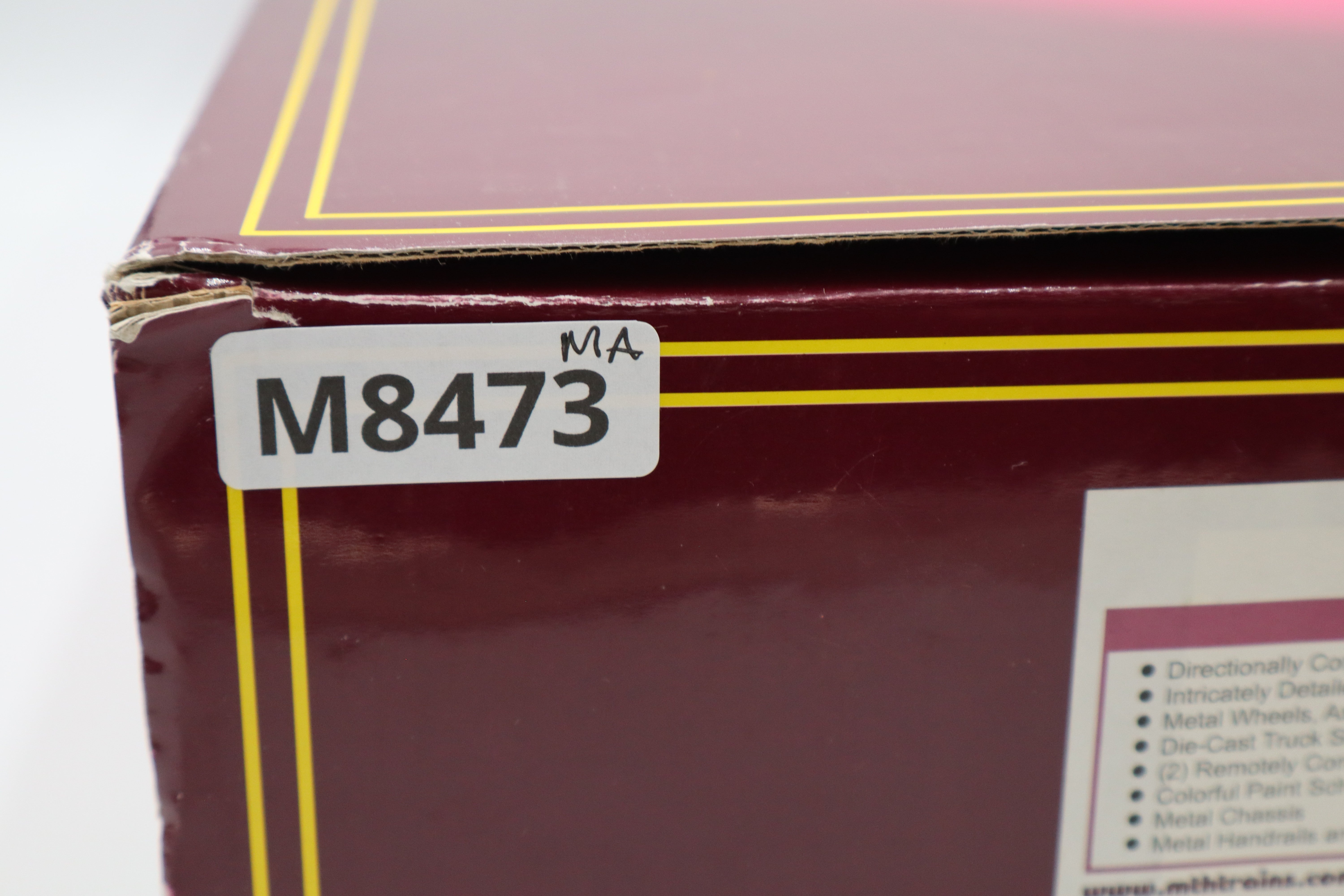 MTH 20-20436-1 Monon F-3 ABA Diesel Set-Second hand-M8473