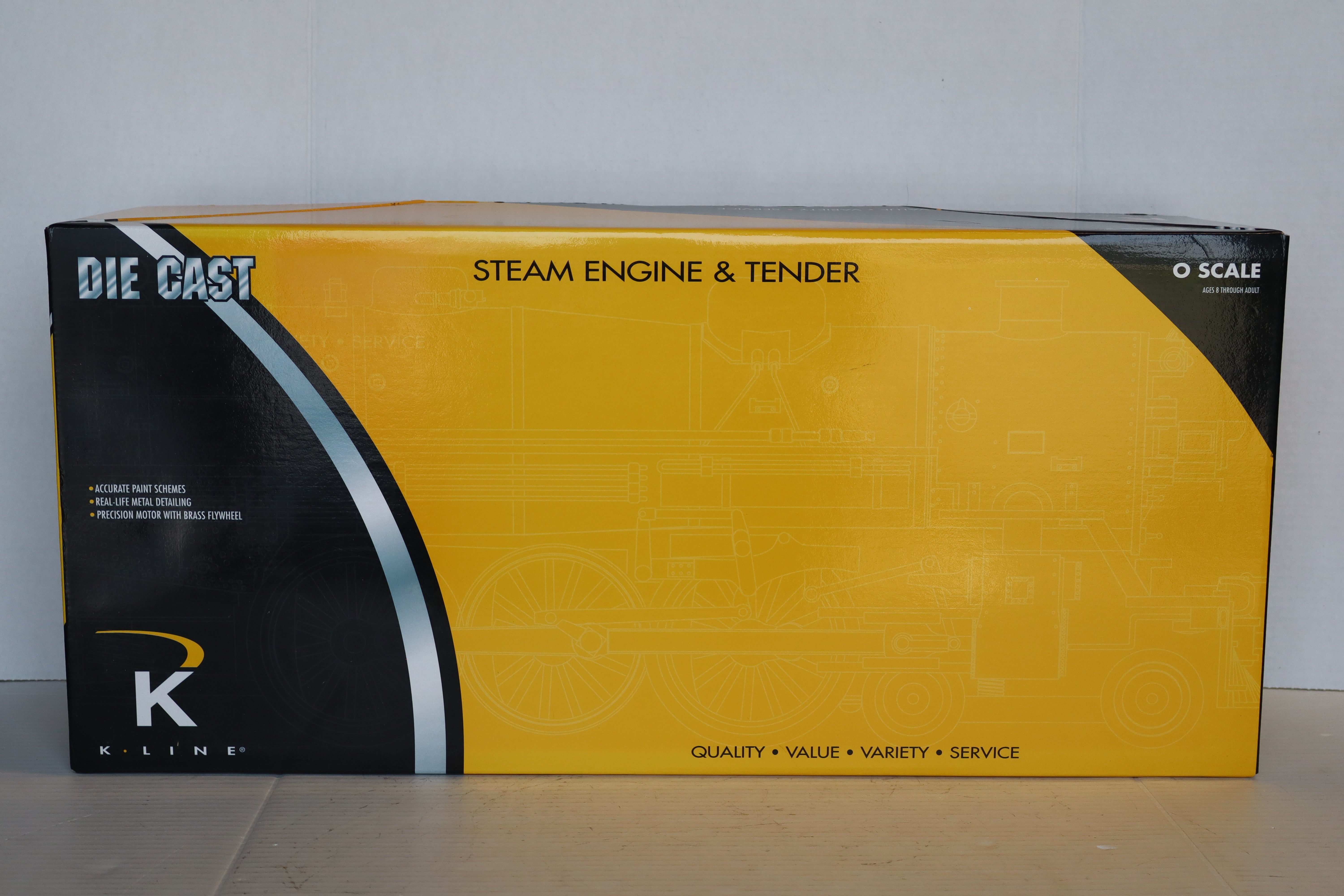 * MUFFIN TEST PENDING-DO NOT BID-K Line Die Cast K3699-0001CC Lima Demonstrator Berkshire & Tender-Second hand-M8347