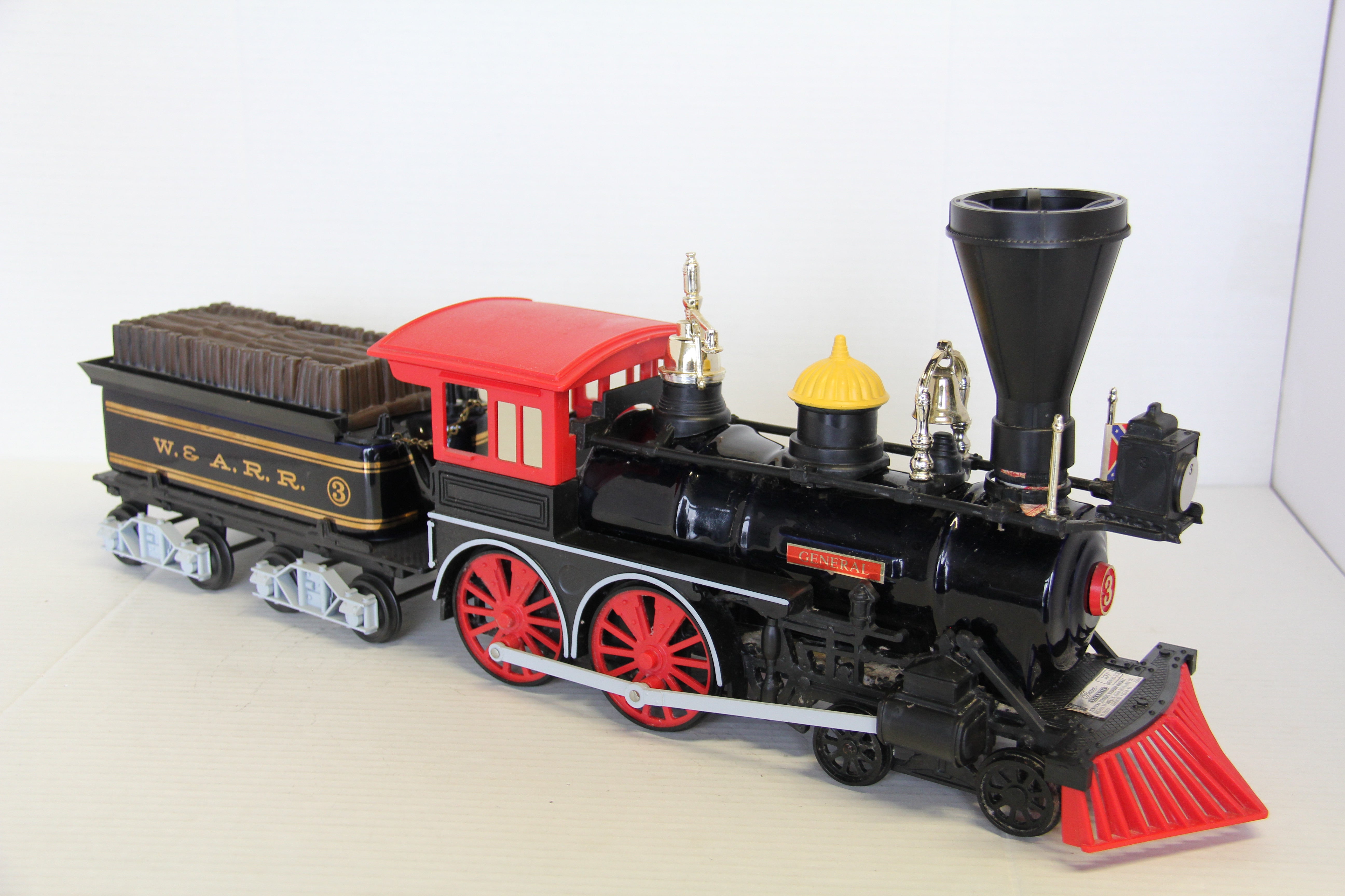 JIM BEAM The General Steam Locomotive & Tender #3 Decanters-Second hand-M7237