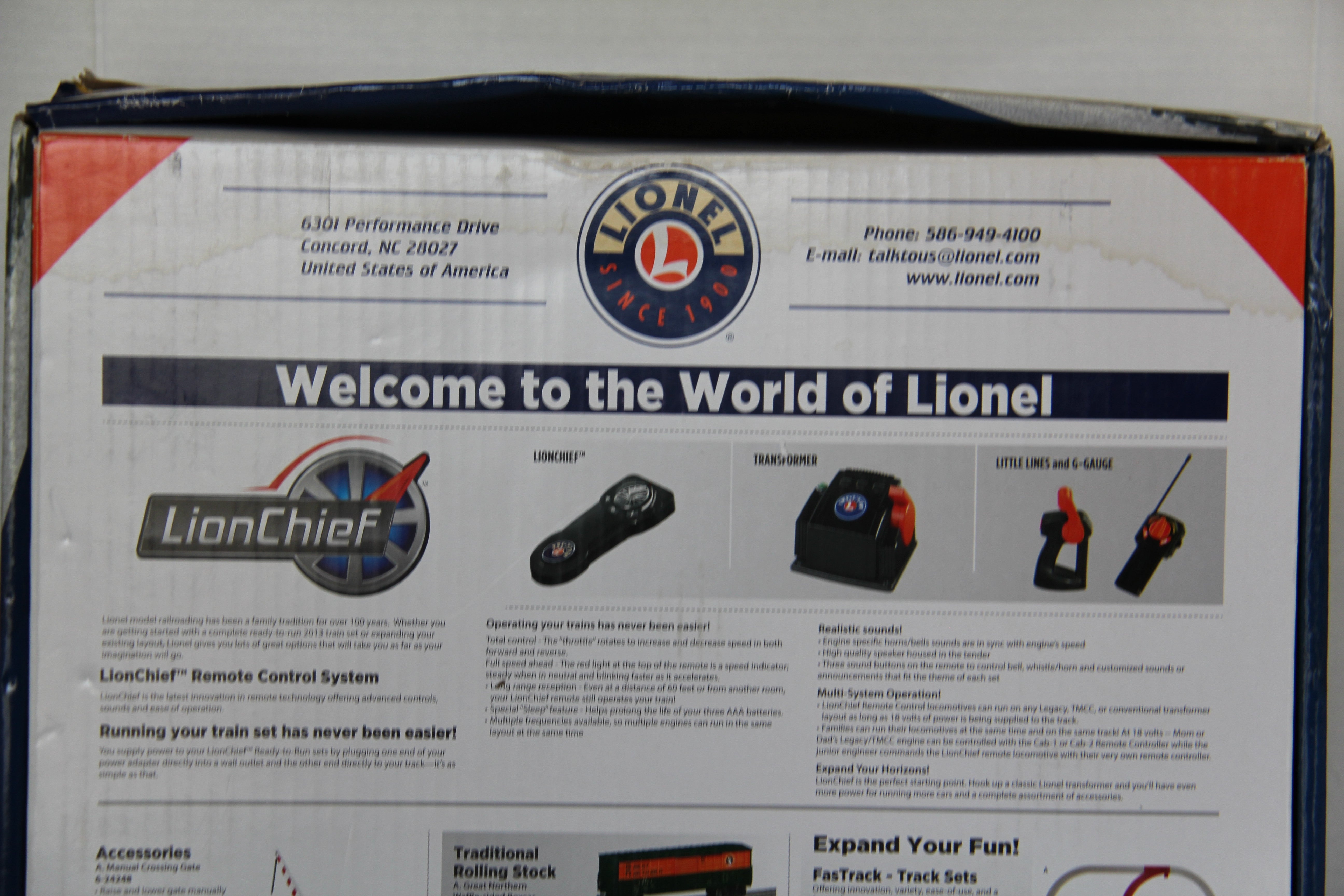 Lionel 6-30207 Santa Fe Scout Remote Freight Set-Second hand-M7675