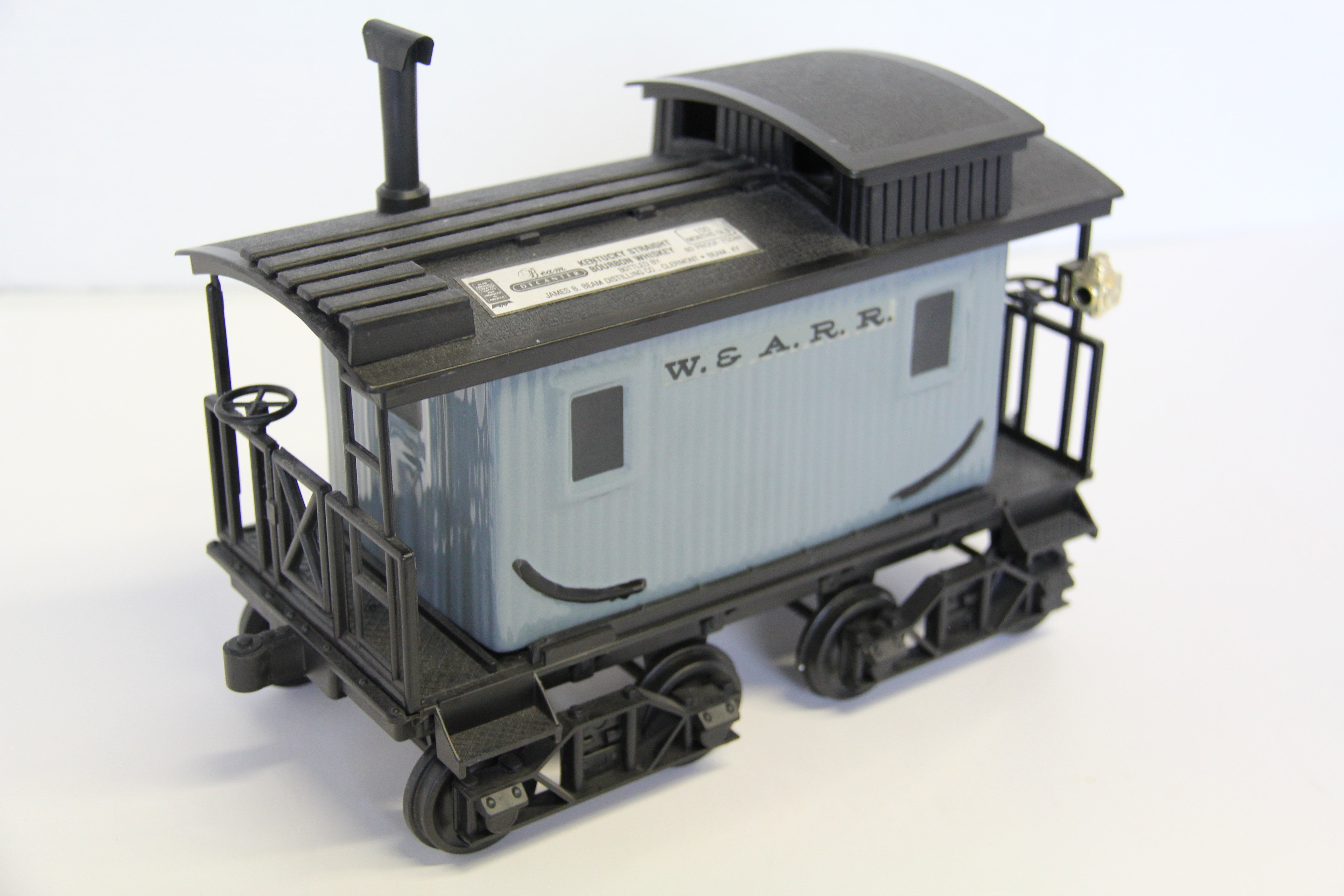 JIM BEAM W.A.R.R Caboose Decanter-Second hand-M7238