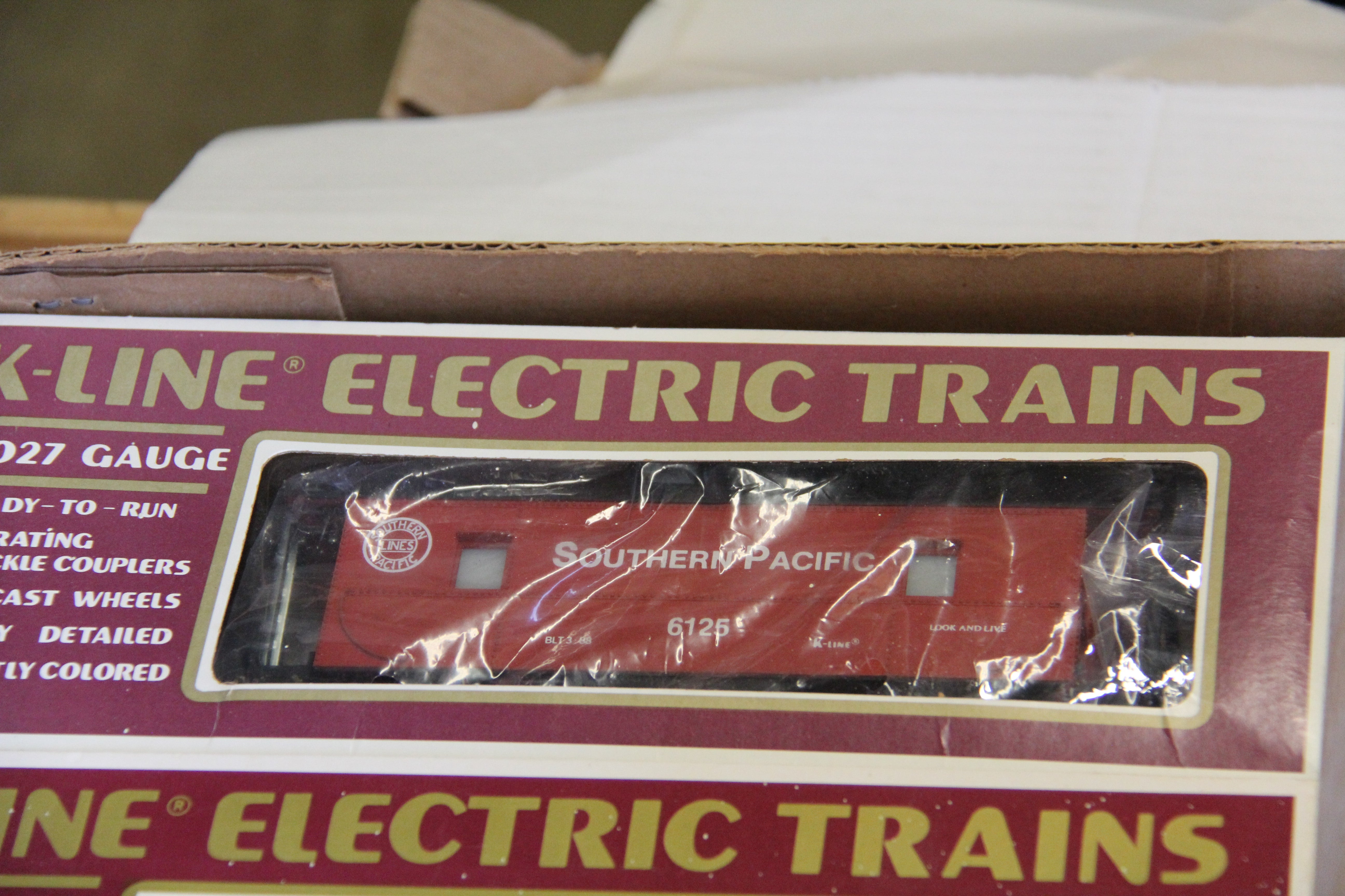 K Line #1801 The Southern Pacific Limited 0 Gauge Train Set-Second hand-M7677