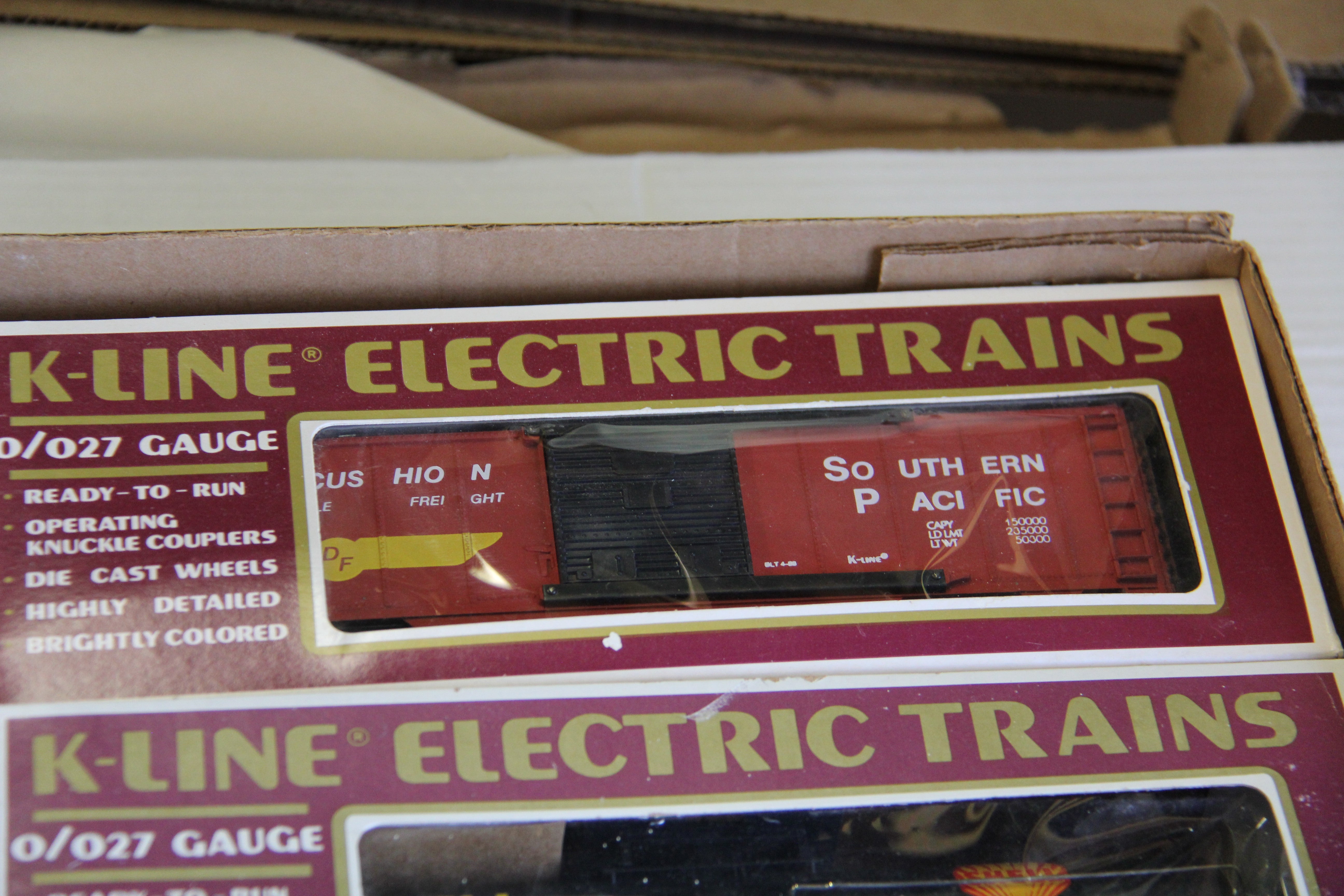 K Line #1801 The Southern Pacific Limited 0 Gauge Train Set-Second hand-M7677