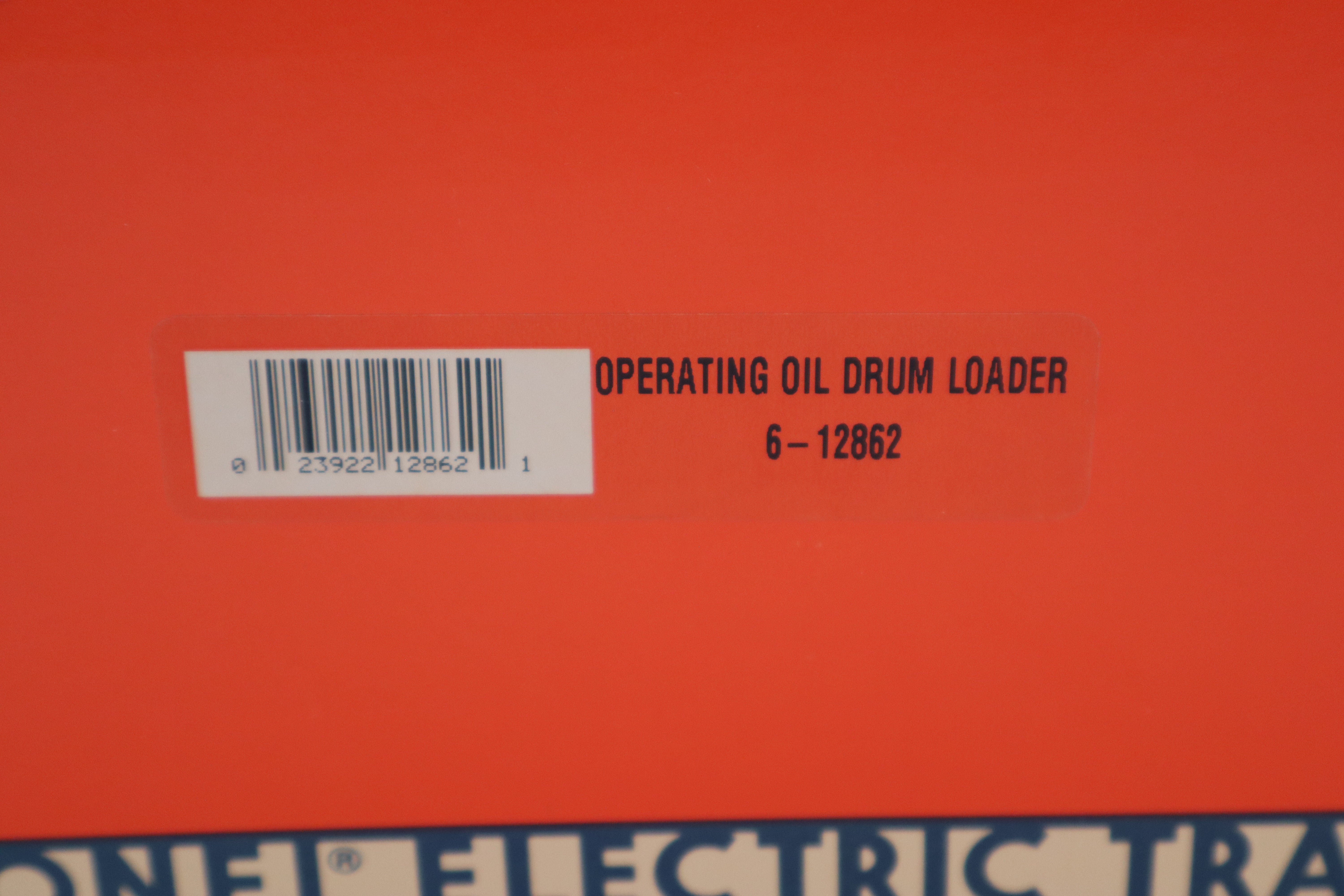Lionel 6-12862 Operating Oil Drum Loader-Second hand-M8359