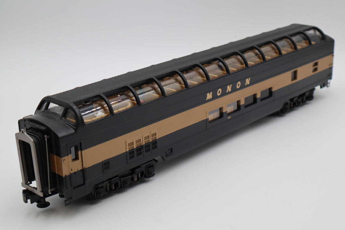 MTH 20-67101 Monon 70' Streamlined Full Length Vista Dome-Smooth-Second hand-M8481