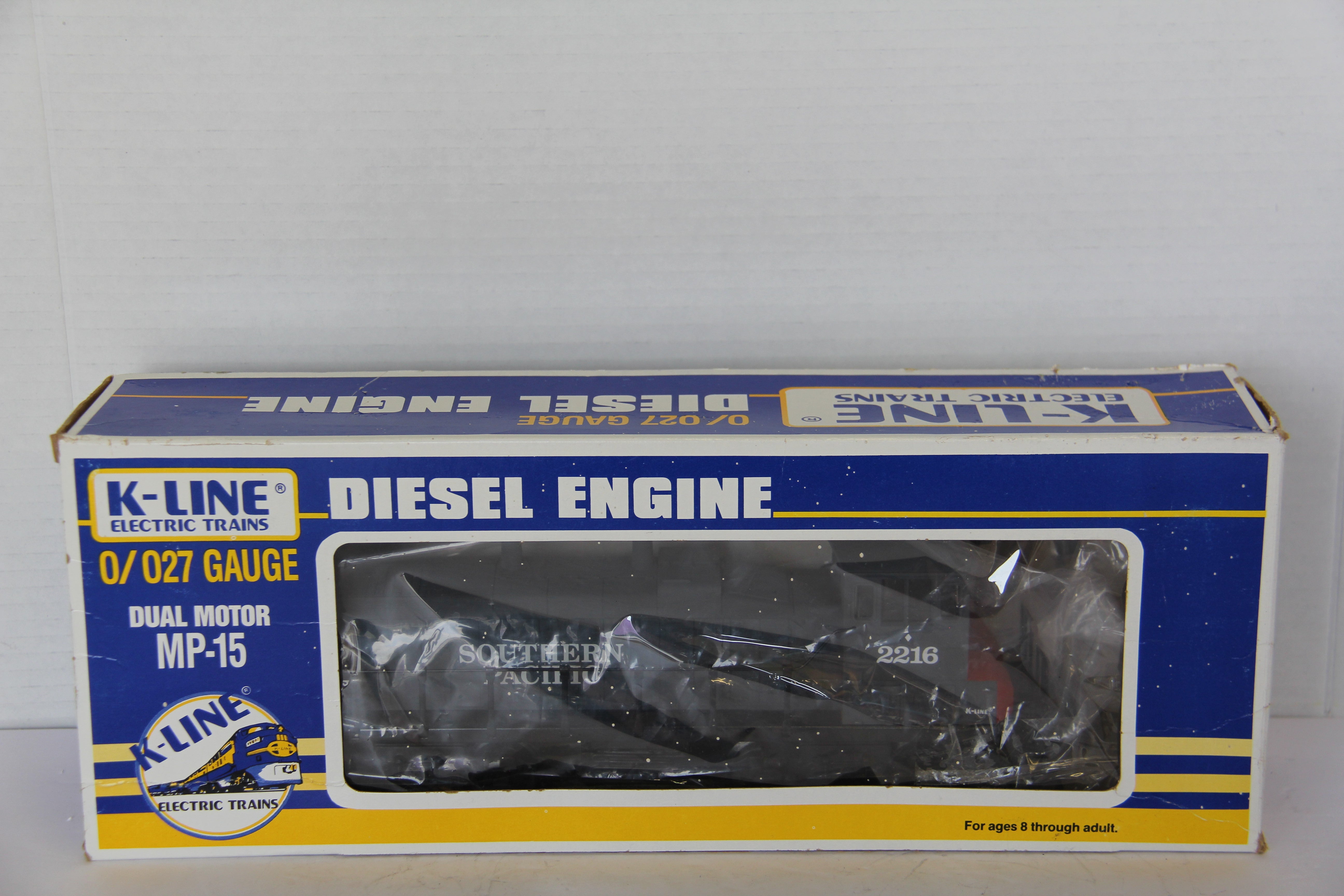 K Line #1801 The Southern Pacific Limited 0 Gauge Train Set-Second hand-M7677